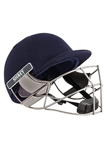Shrey Pro Guard Air Titanium Cricket Helmet for Men with Mesh Bag - 4 Round Protective Headgear for Cricket Players | Perfect for Practice, Matches & Training Sessions
