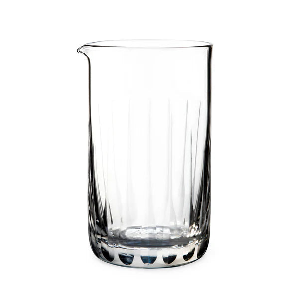 Professional Cocktail Mixing Glass with Seamless Tapered Base - Premium Bar Tool for Mixologists & Home Bartenders - Perfect for Crafting Martinis, Manhattans & Classic Cocktails