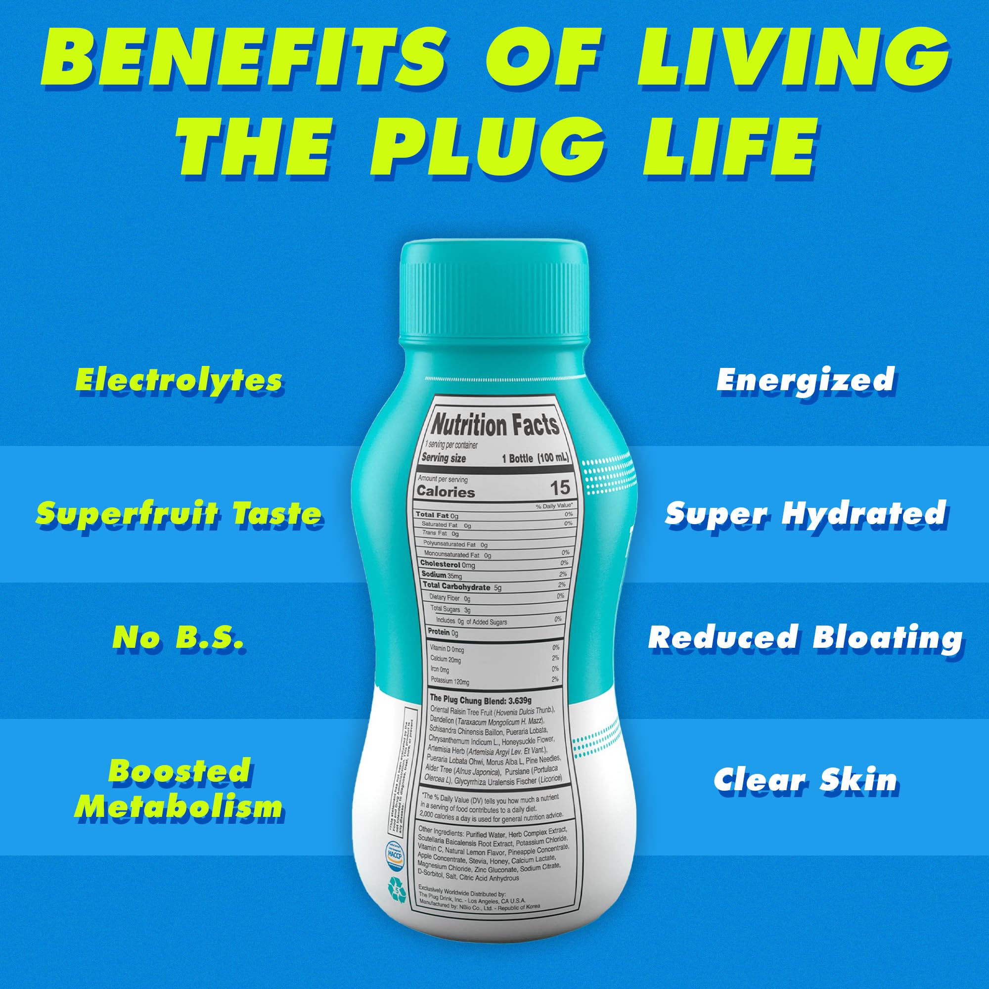 The Plug Liver Cleanse Detox & Repair Drink - Plant-Based Herbal Electrolyte Beverage for Liver Support, Bloating Relief & Antioxidant Restoration | Liver Complex Energy Boost with Essential Minerals (24-Pack) | Perfect for Post-Workout Recovery & Daily Wellness Routine