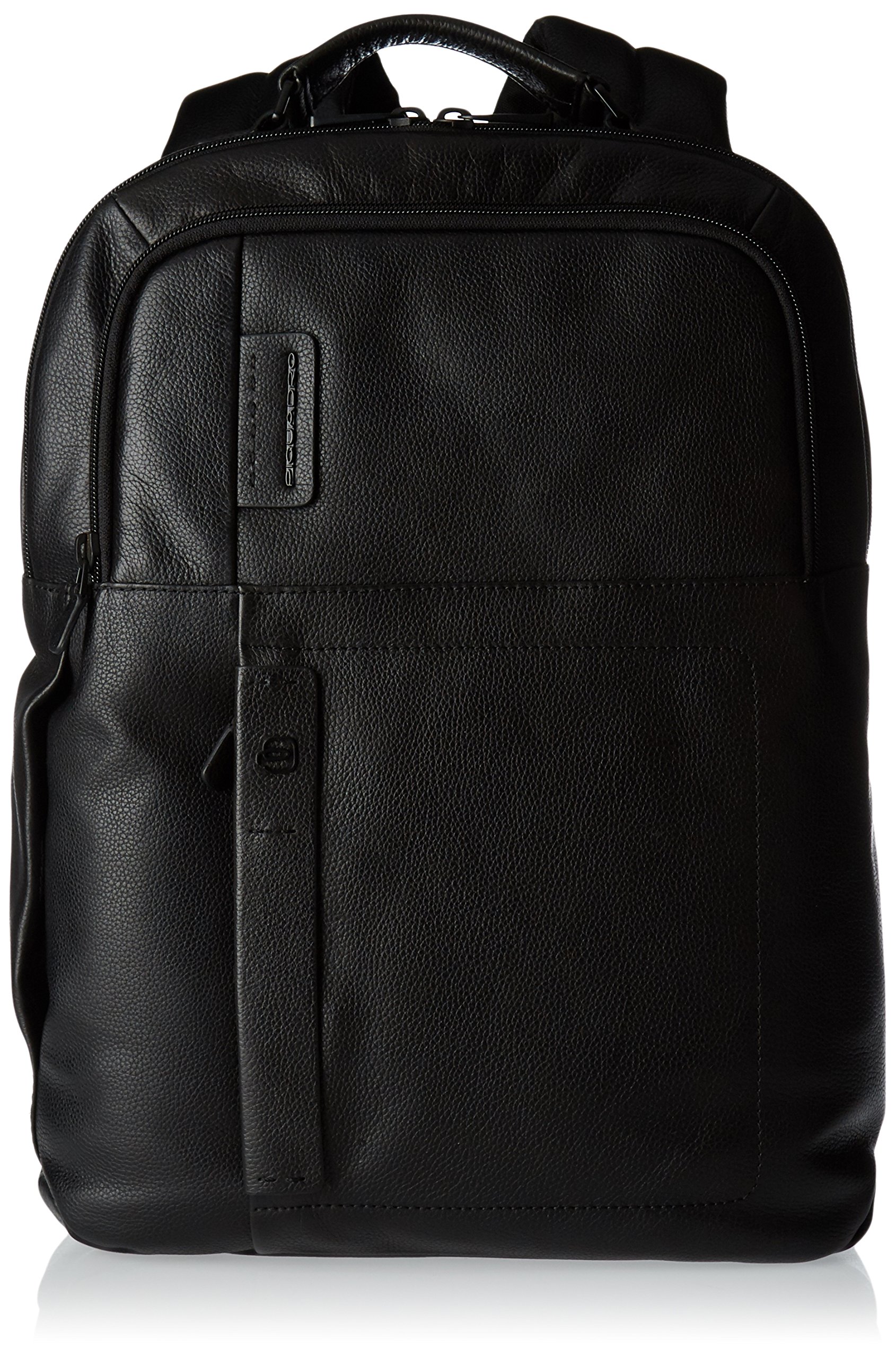 Piquadro Premium Leather Backpack for Men & Women - Stylish Laptop Bag for Work, Travel & College - Durable Business Backpack with USB Charging Port
