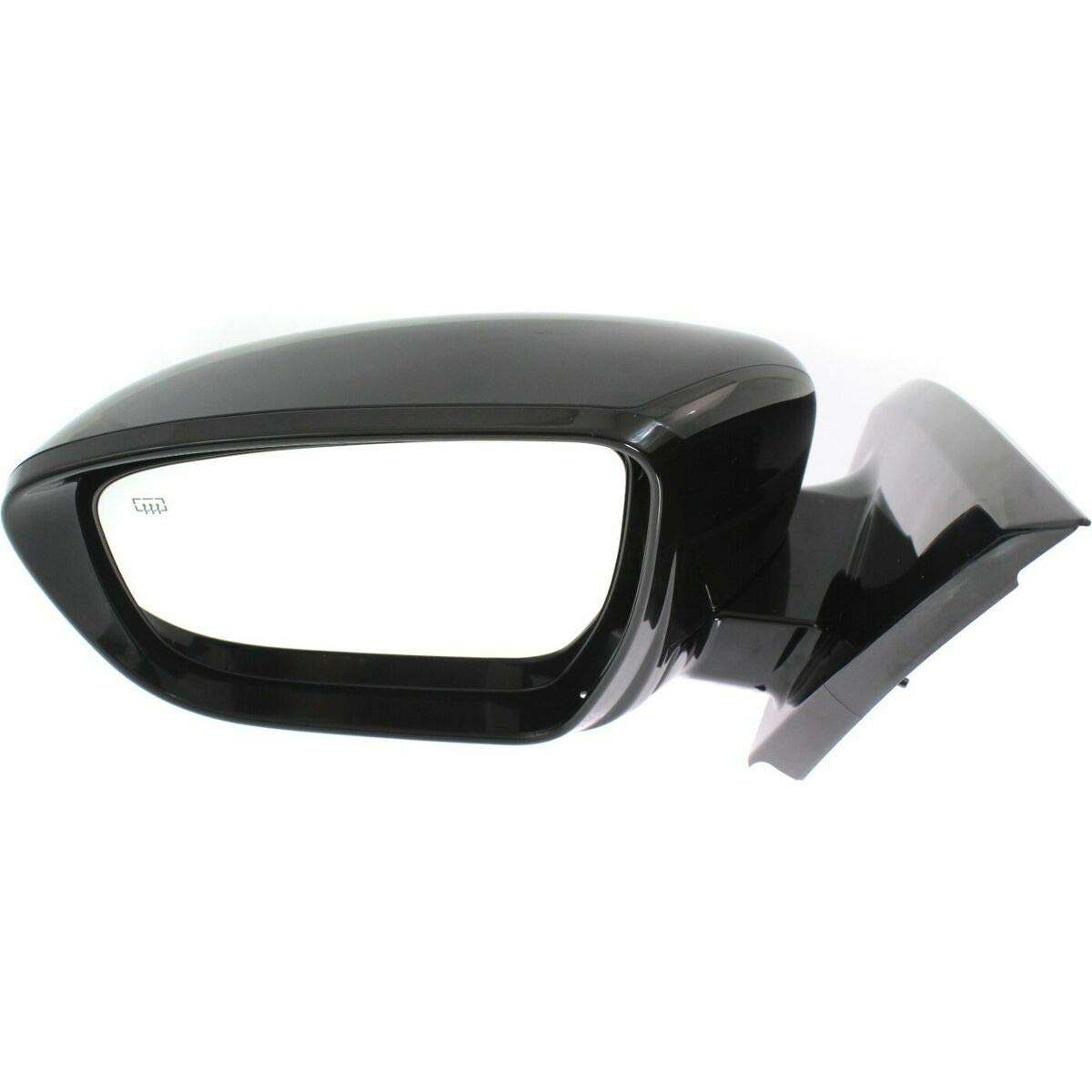 Nissan Pathfinder Left Side Heated Mirror Replacement - Driver Side LH Hand Power Heated Glass for 2005-2023 Models | Perfect for Winter Driving & Defrosting in Cold Weather