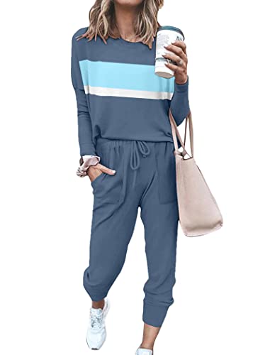 Young Color Block Denim Blue & Sky Blue