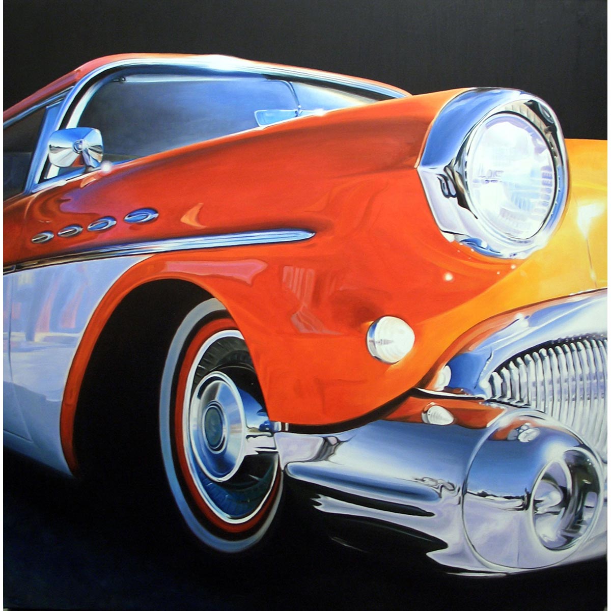 Premium Orange Buick Oil Paint - High-Quality Automotive Paint for Classic Car Restoration & Touch-Ups - Perfect for DIY Projects & Professional Use