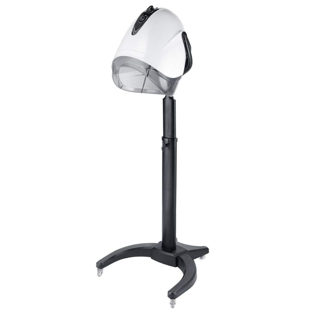 Professional Salon Hair Steamer with Hood & Rolling Stand - Portable Hair Treatment Steamer Machine for Curly & Natural Hair - Perfect for Salons, Spas & Home Hair Care Treatments