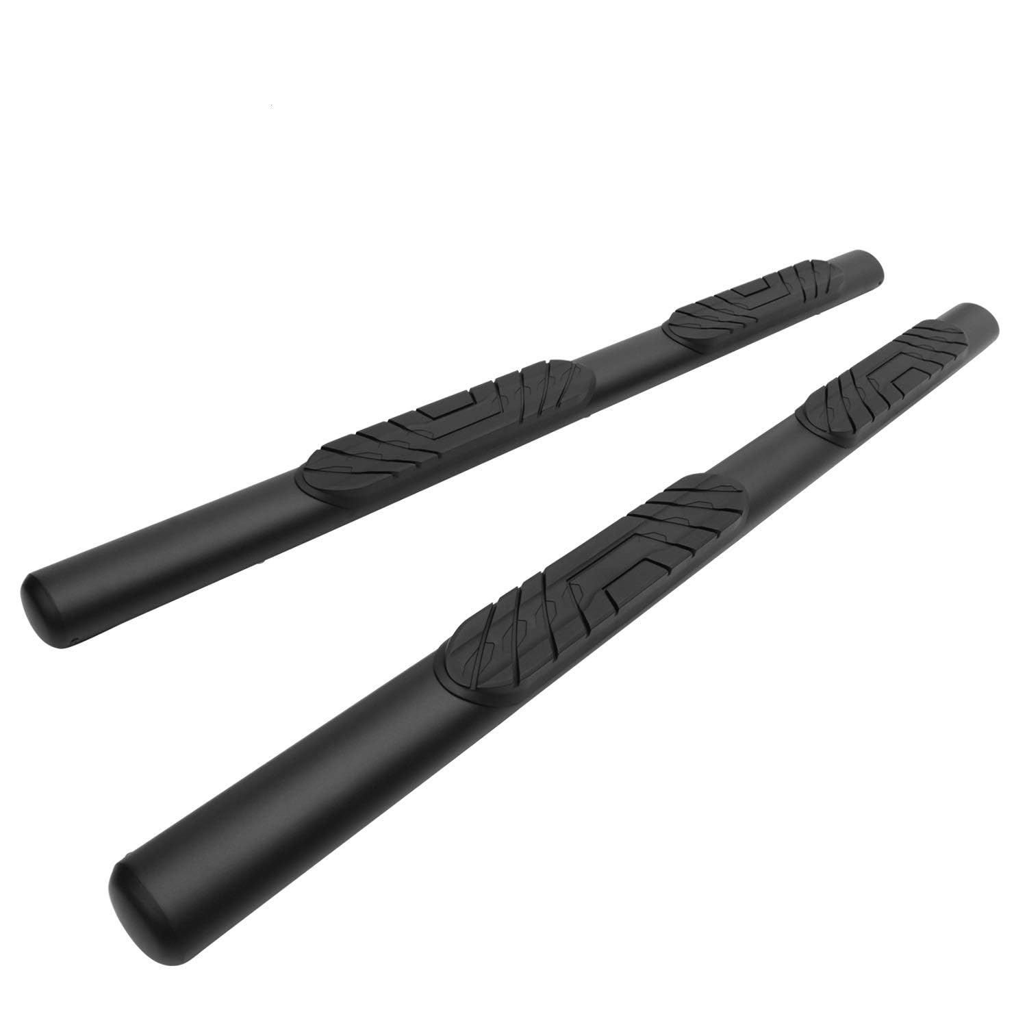 TAC Black Side Steps for 2009-2024 RAM 1500 Quad Cab - Off Road Truck Accessories for Adventure