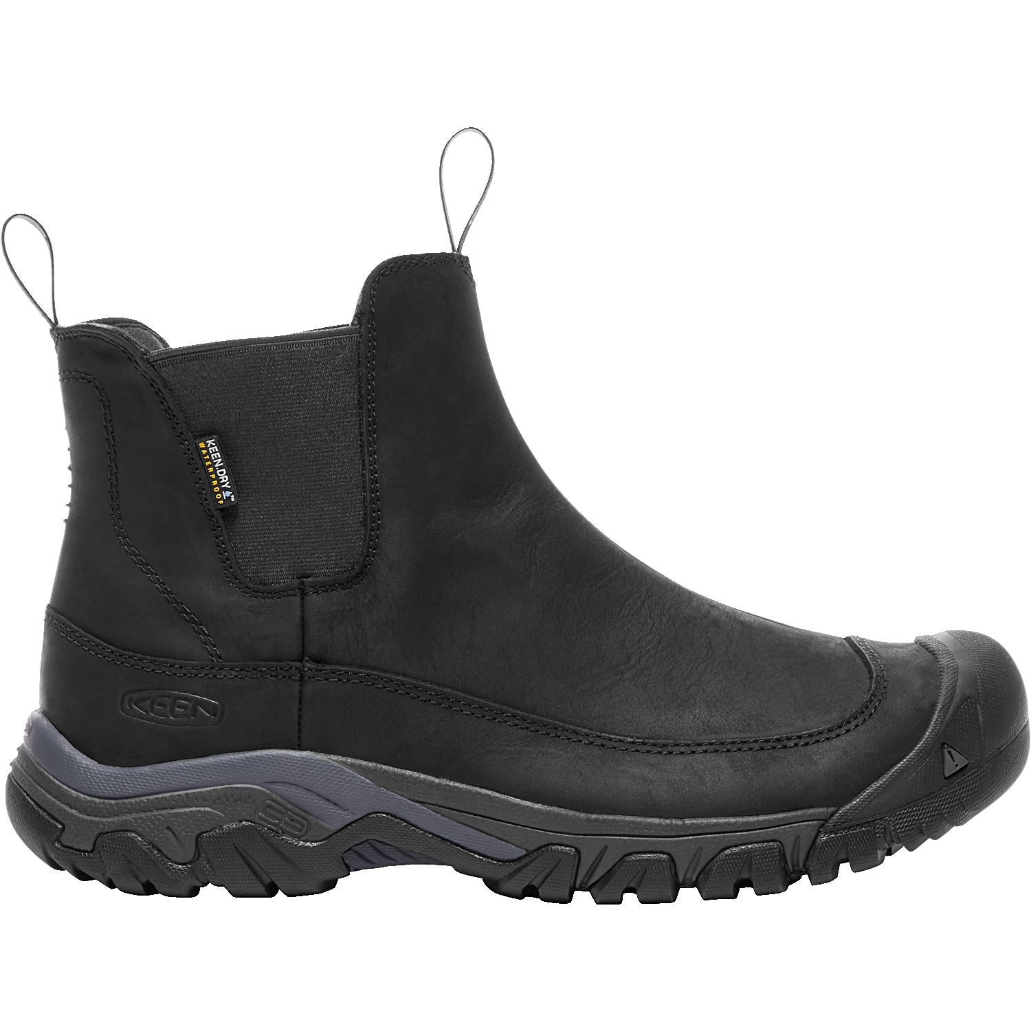KEEN ANCHORAGE III Men's Waterproof Hiking Boots - Black/Raven | Final Sale | Outdoor Trekking & Winter Adventures