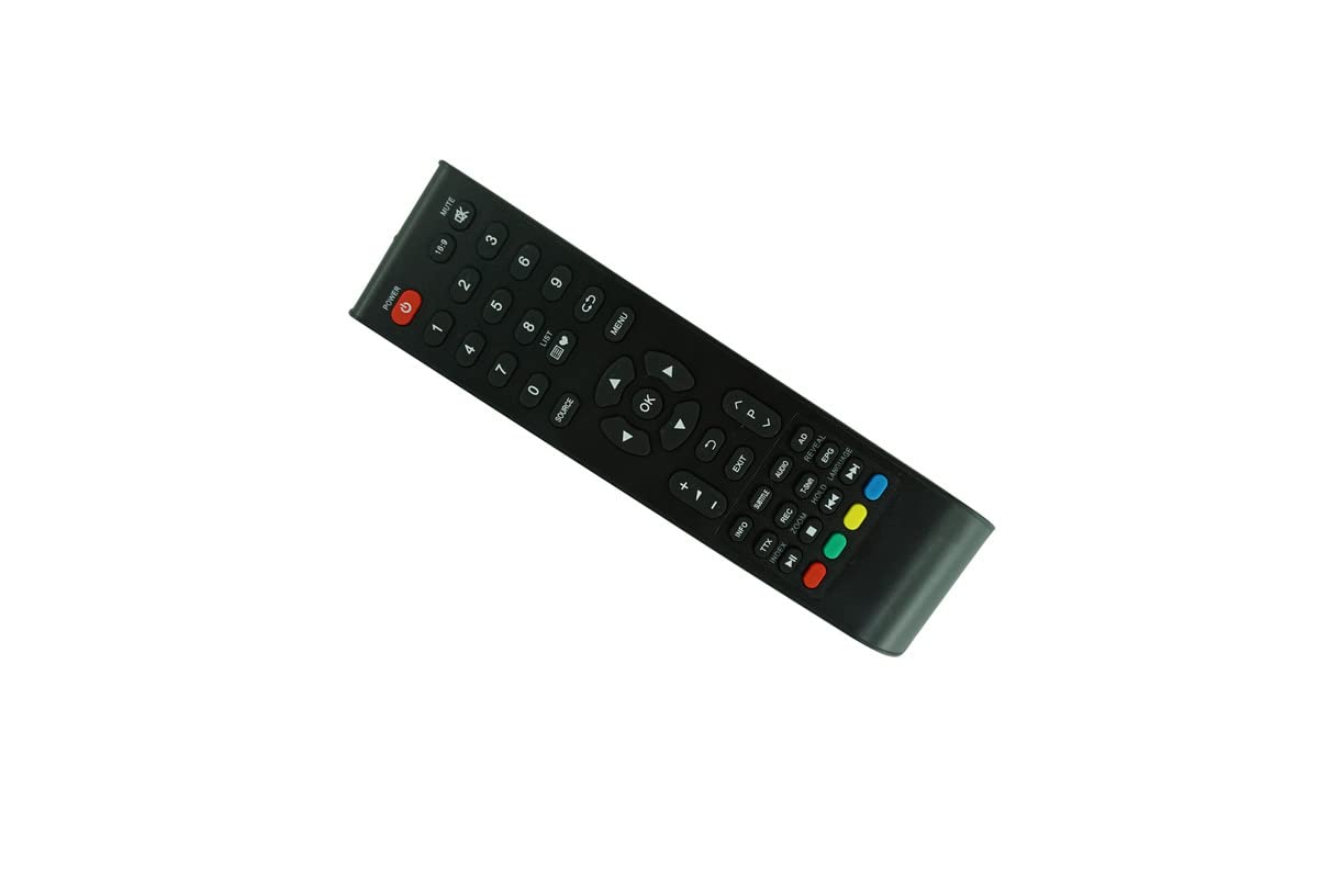 Universal Replacement Remote Control for WBox Technologies OE Series LED/LCD TVs (OE-22LED2, OE-32LED2, OE-43LED4KA, OE-24LED2, OE-40LED, OE-43LED, OE-40LED2, OE-43LED4K, OE-49LED4K) - Compatible with Smart HDTV & Television - Perfect for Home Entertainment & Living Room Setup