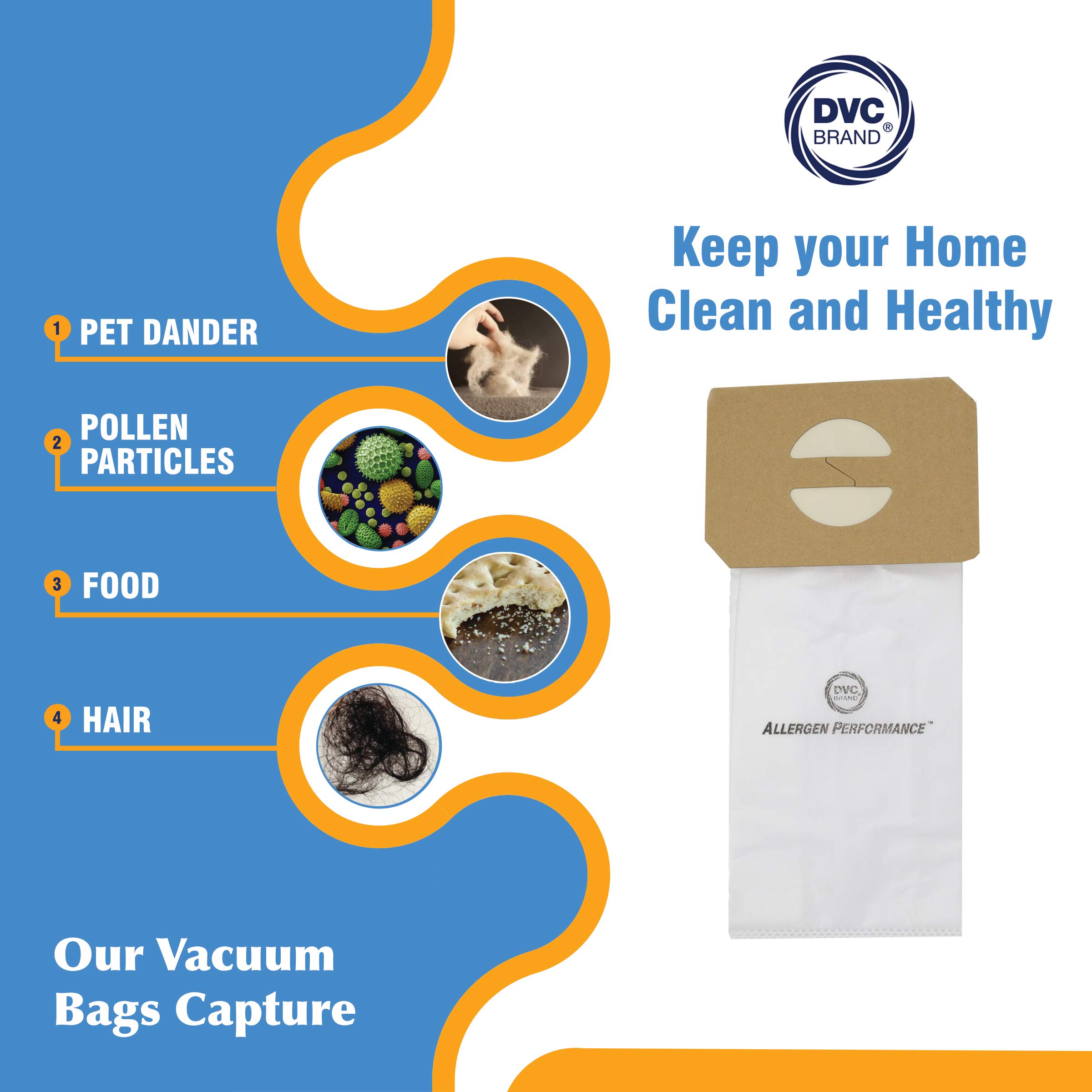 Electrolux Style U Fit Discovery I, II, III Replacement Bags - 3 Pack Hypoallergenic Synthetic HEPA Filter Bags for Allergy Relief | Perfect for Homes with Pets, Dust Allergies & Asthma Sufferers