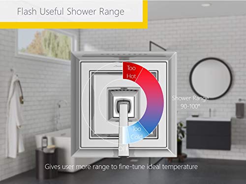 American Standard TU018508.002 Edgemere Bathtub Faucet & Shower Trim Kit with 1.8 GPM Water-Saving Shower Head & Cartridge - Polished Chrome - Perfect for Bathroom Remodel & Water Conservation