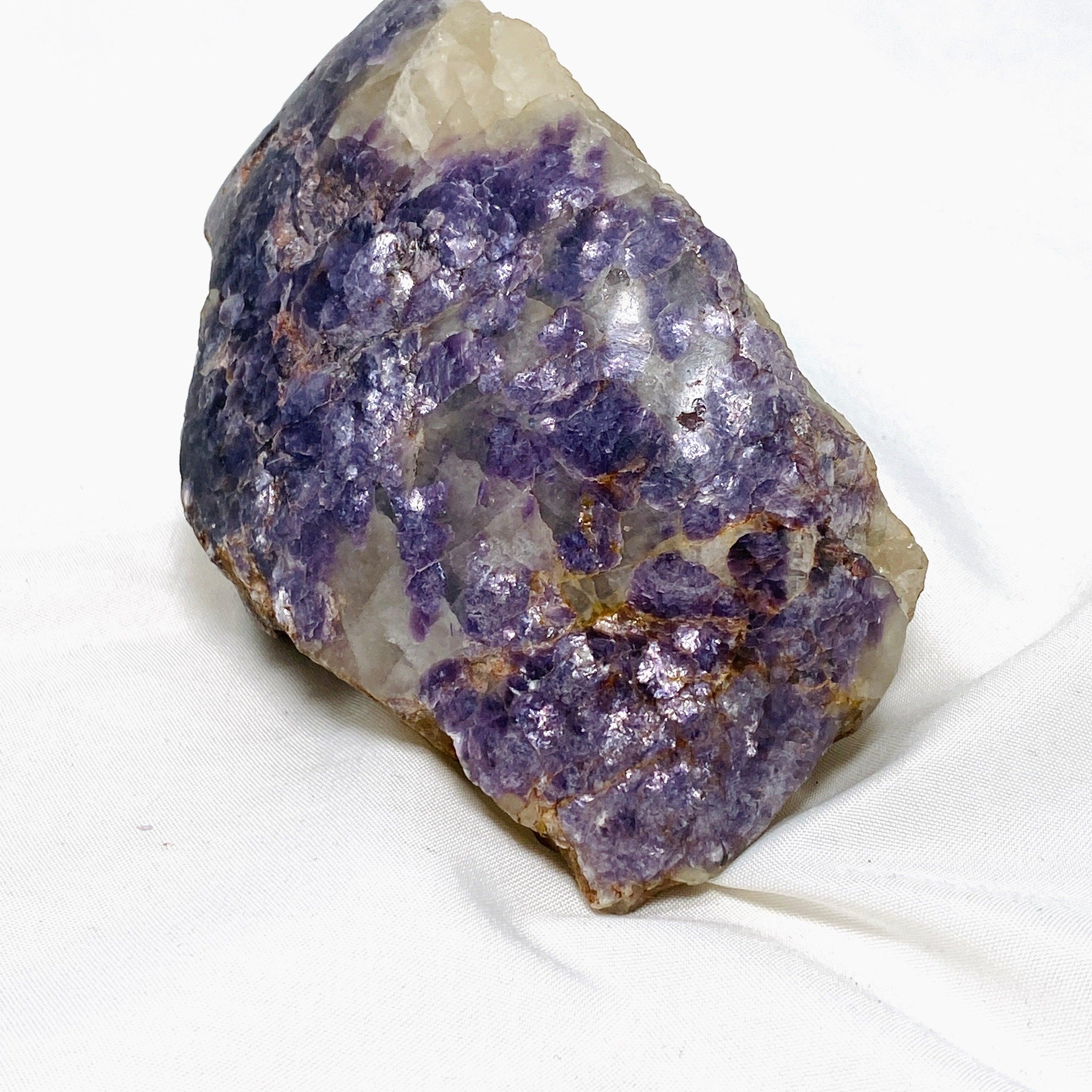 Silver Leaf Lepidolite CR3567 - Natural Healing Crystal for Stress Relief & Emotional Balance | Perfect for Meditation, Home Decor & Jewelry Making