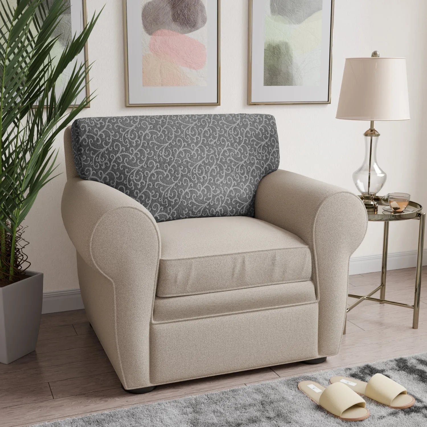 Premium Jacquard 3D Seat Cushion Cover - Breathable & Comfortable Sofa Chair Protector - Perfect for Living Room, Office, Car & Outdoor Furniture