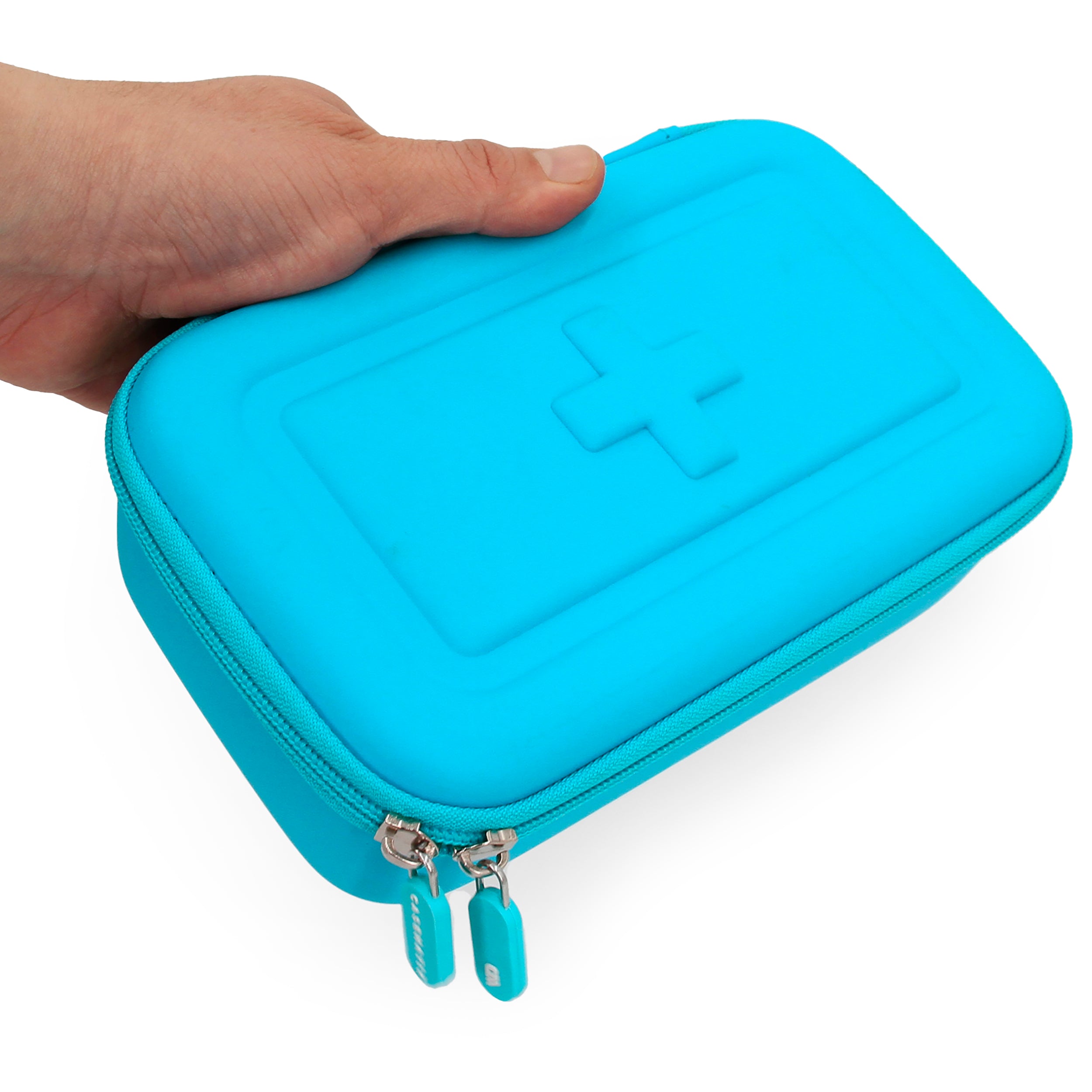 Portable Inhaler Spacer Travel Case - Protective Storage for Asthma Inhaler with Mask & Accessories | Perfect for Travel, Home & Emergency Use