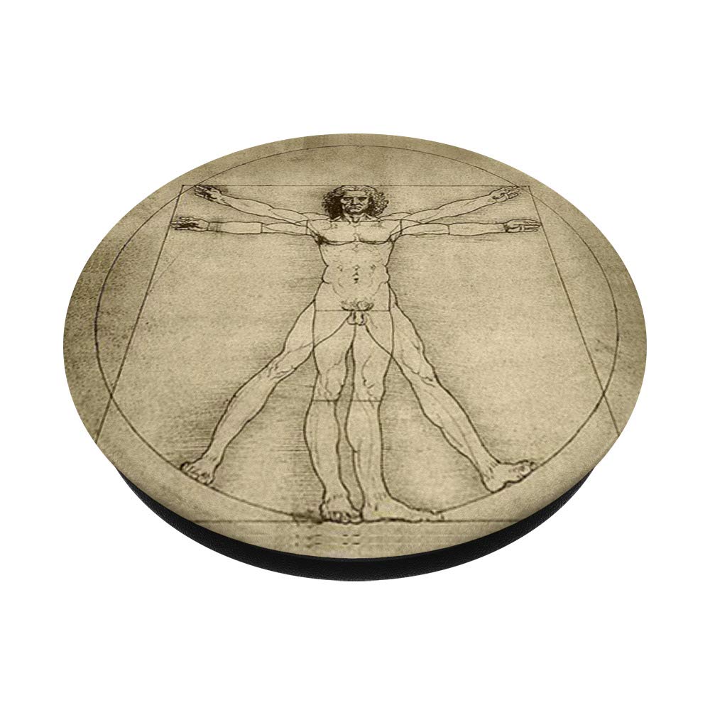 Da Vinci Code Vitruvian Man Mystery Wall Sockets - Unique Home Decor for Art Lovers & History Enthusiasts - Perfect for Living Rooms, Studies & Themed Spaces