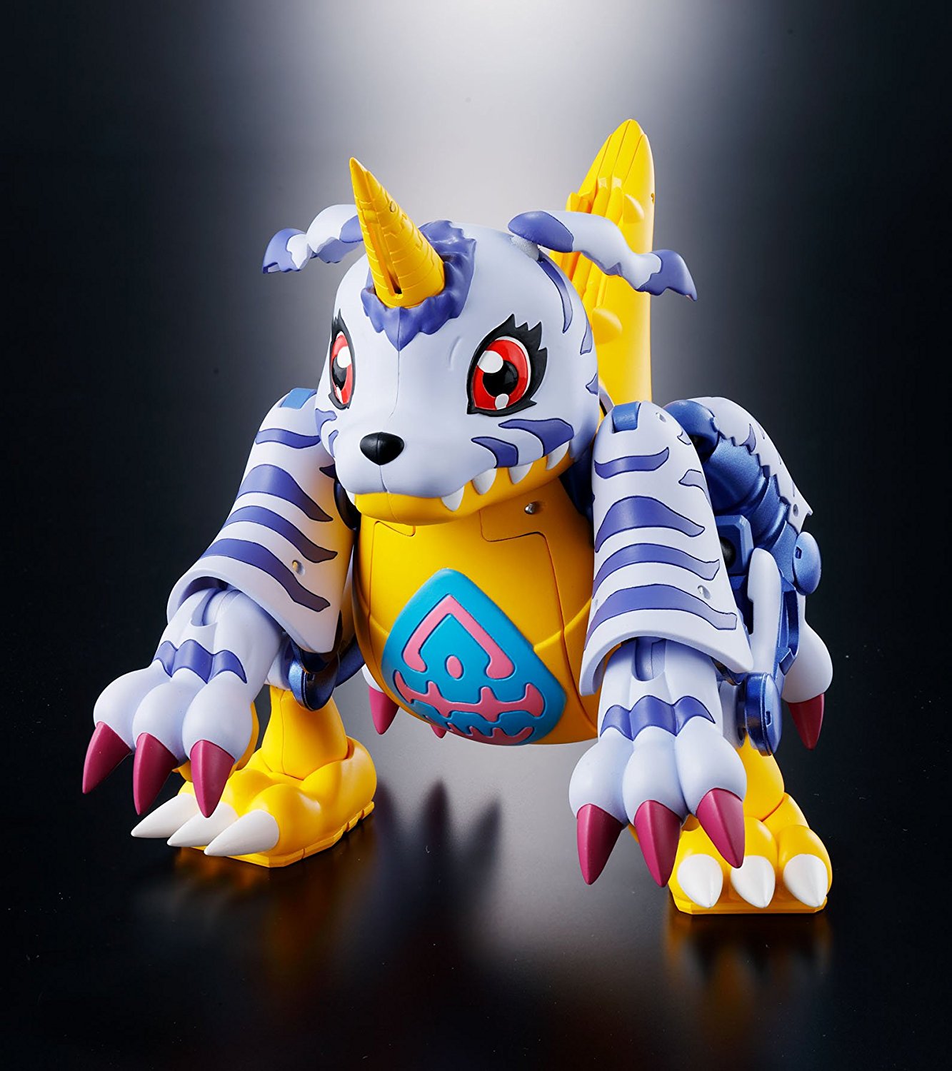 Digivolving Spirits 02 Gabumon to MetalGarurumon Action Figure - Digimon Adventure Collectible Toy for Fans & Display