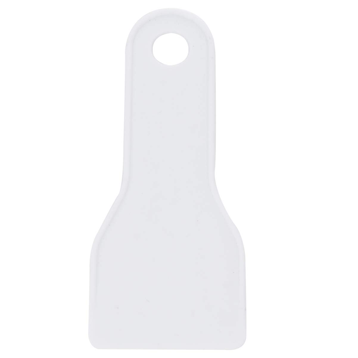 Defroster Ice Shovel - Refrigerator & Freezer Ice Scraper Tool - Handheld Deicing Flat Shovel for Kitchen - White - Perfect for Removing Ice from Freezers, Fridges and Coolers