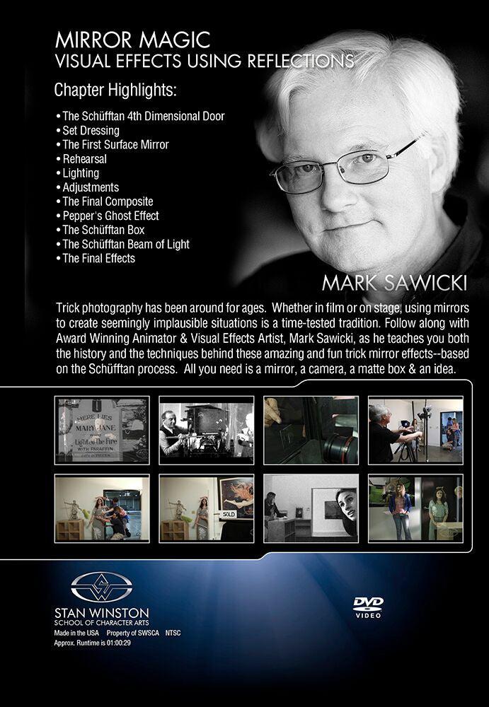 Stan Winston Studio Mirror Magic: Visual Effects Using Reflections DVD – Learn Professional VFX Techniques for Film & TV Production