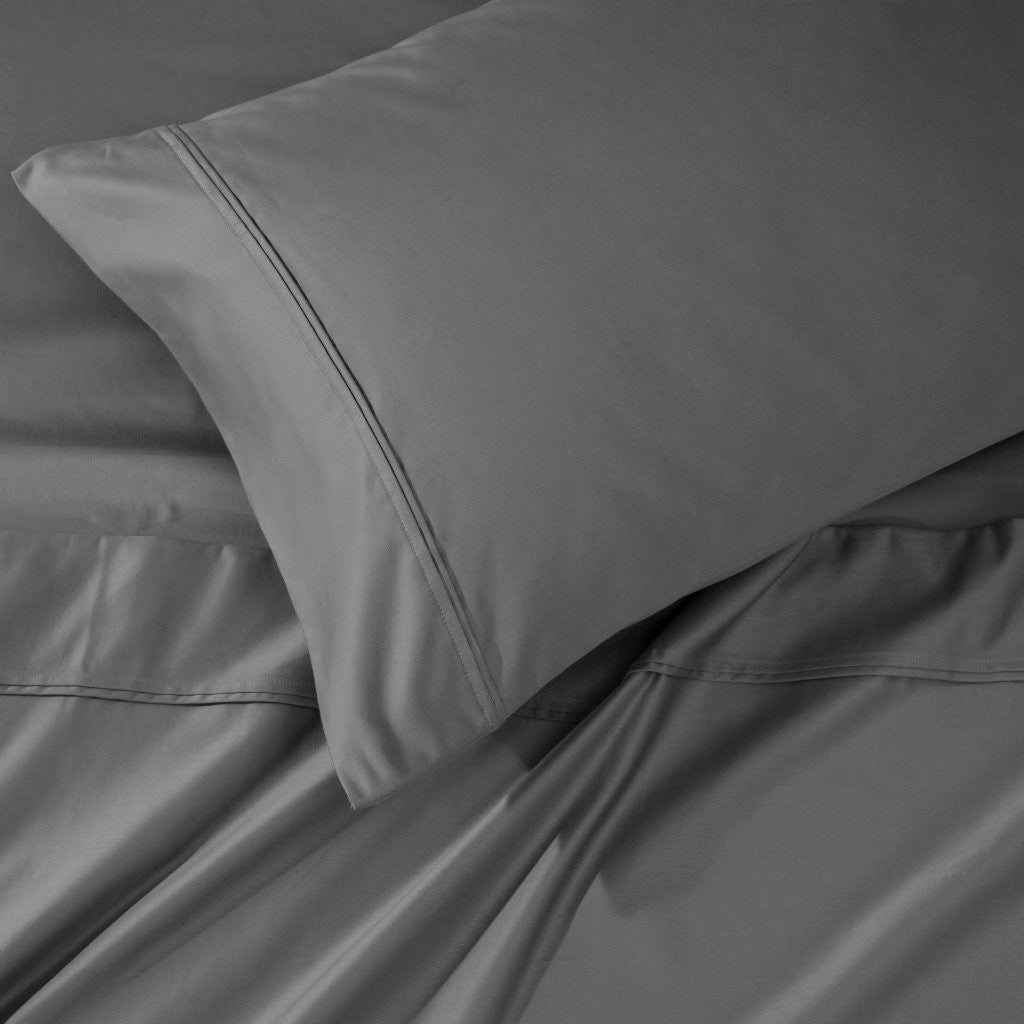 Luxury 1200 Thread Count Egyptian Cotton Deep Pocket Bed Sheet Set - Queen Size, Soft & Breathable for Ultimate Comfort - Perfect for Master Bedroom, Guest Room & Hotel Use