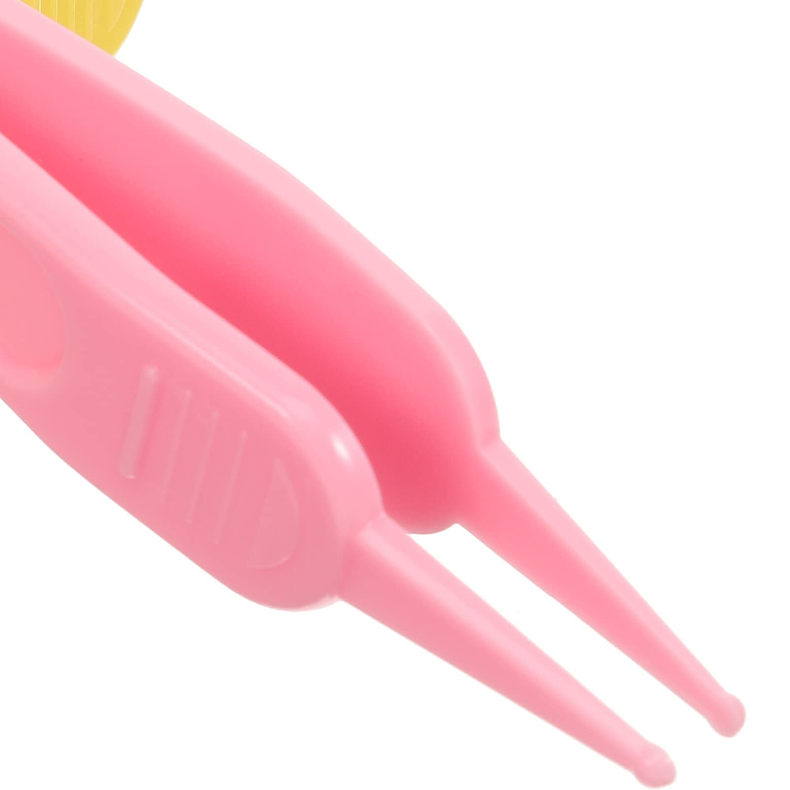 Healifty Pink Stuff Cleaner - 5PCS Baby Nose Cleaning Tweezers & Ear/Navel Clean Tool Set - Precision Stainless Steel Tweezers for Infant Care - Perfect for Newborn Hygiene and Gentle Cleaning