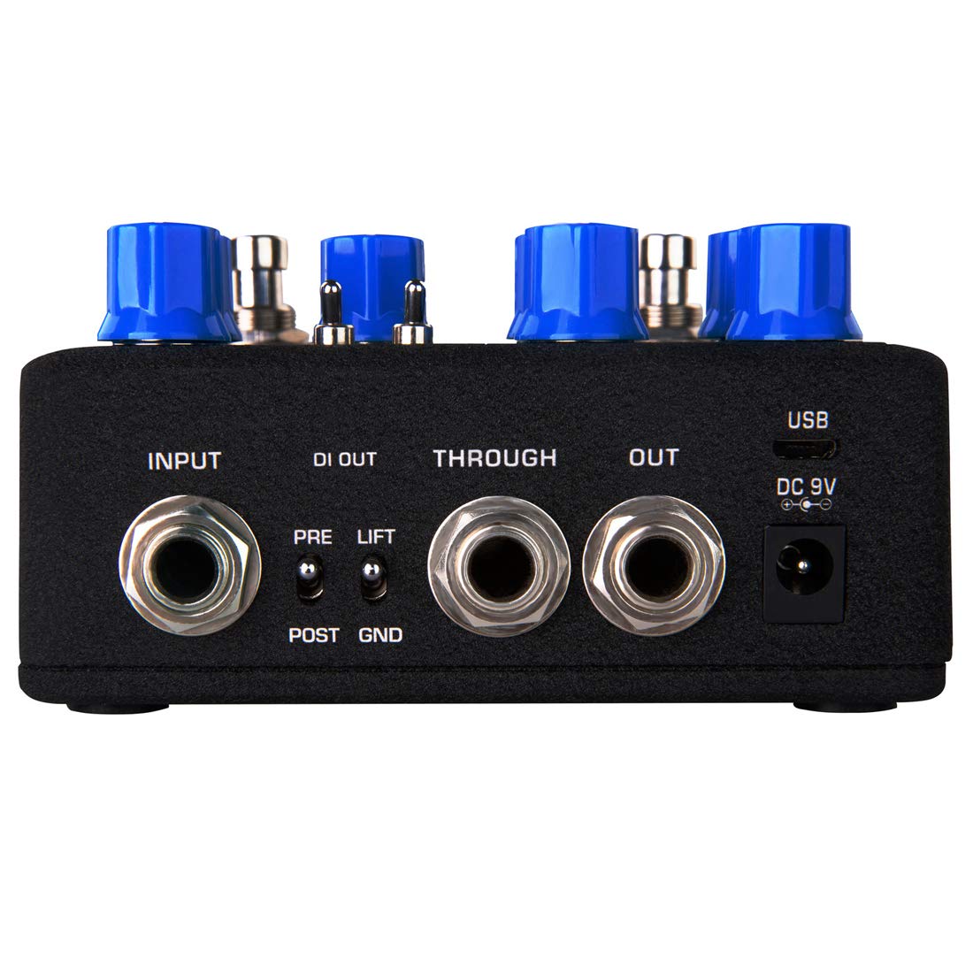 NUX Melvin Lee Davis NBP-5 Dual Switch Bass Pedal - Bass Preamp, DI Box, IR Loader & Audio Interface Combo for Professional Bassists & Studio Recording