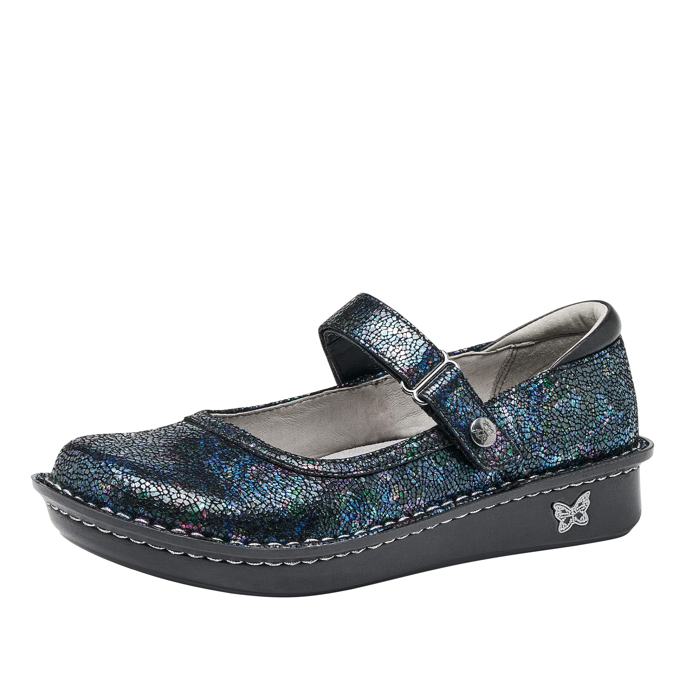 Alegria Belle Women's Mary Jane Shoes - Comfortable & Stylish Slip-On for Work, Nursing, and Everyday Wear