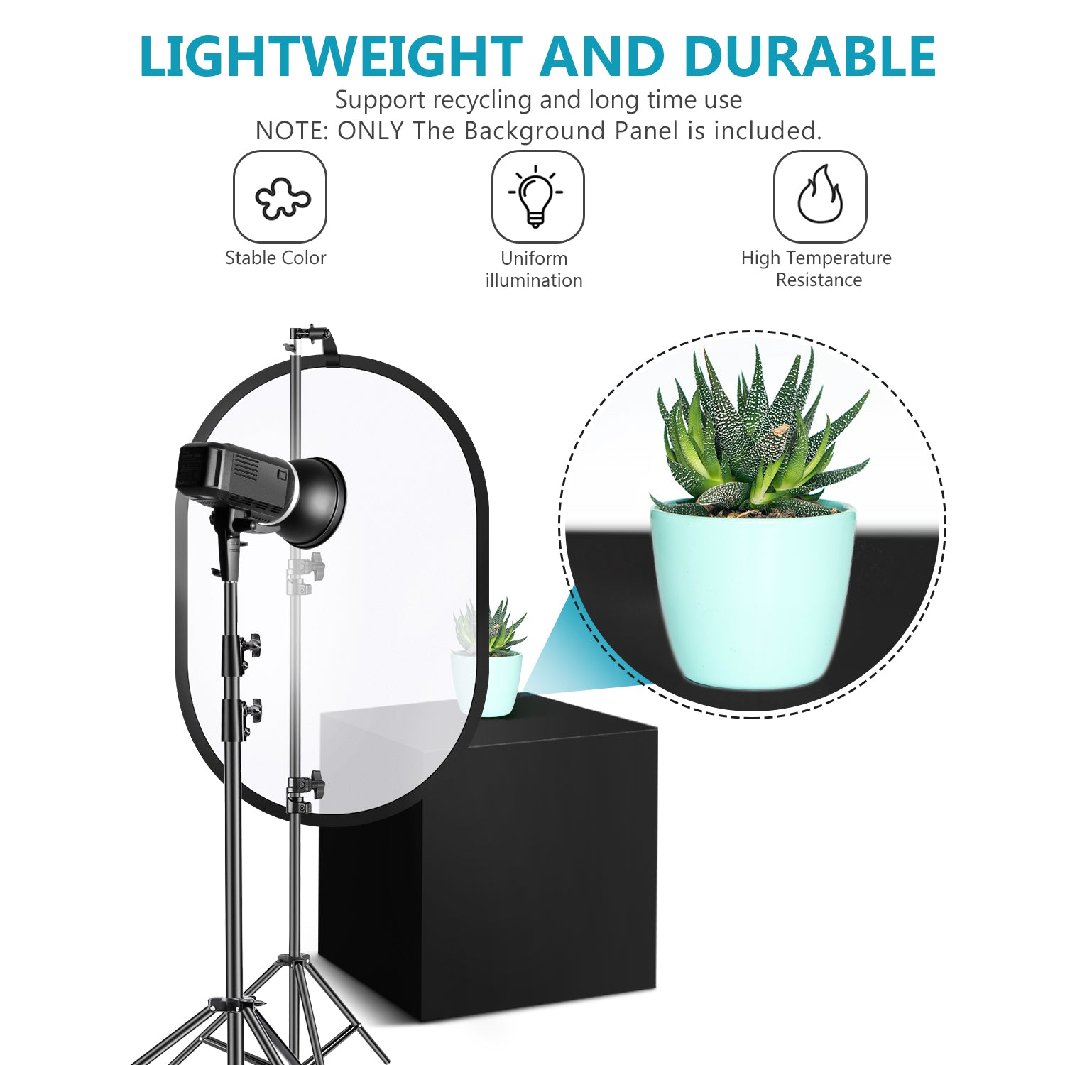 NEEWER 5x7FT / 1.5x2M Collapsible Photography Reflector - Perfect for Portrait, Product, and Studio Lighting (Gold/Silver/White/Black) - Ideal for Indoor & Outdoor Photo Shoots, YouTube Videos, and Professional Photography