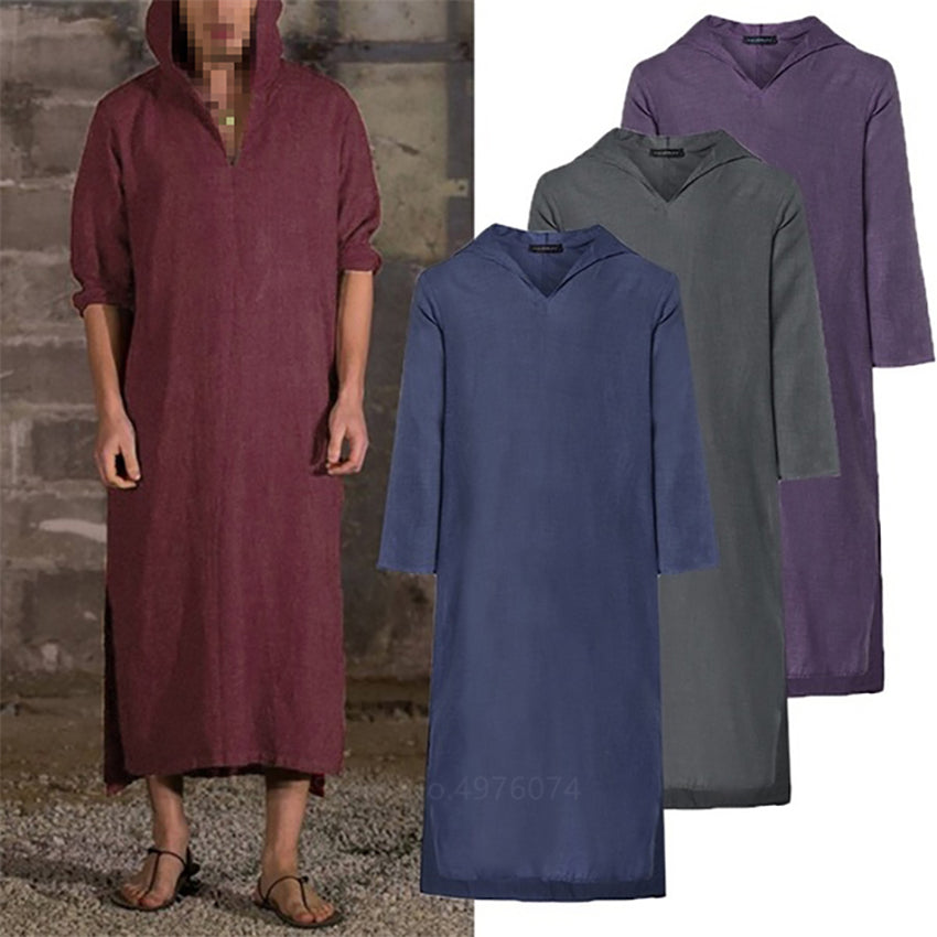 Halloween Medieval Long Sleeve Costume for Adults - Gothic Renaissance Dress for Cosplay, LARP & Halloween Parties