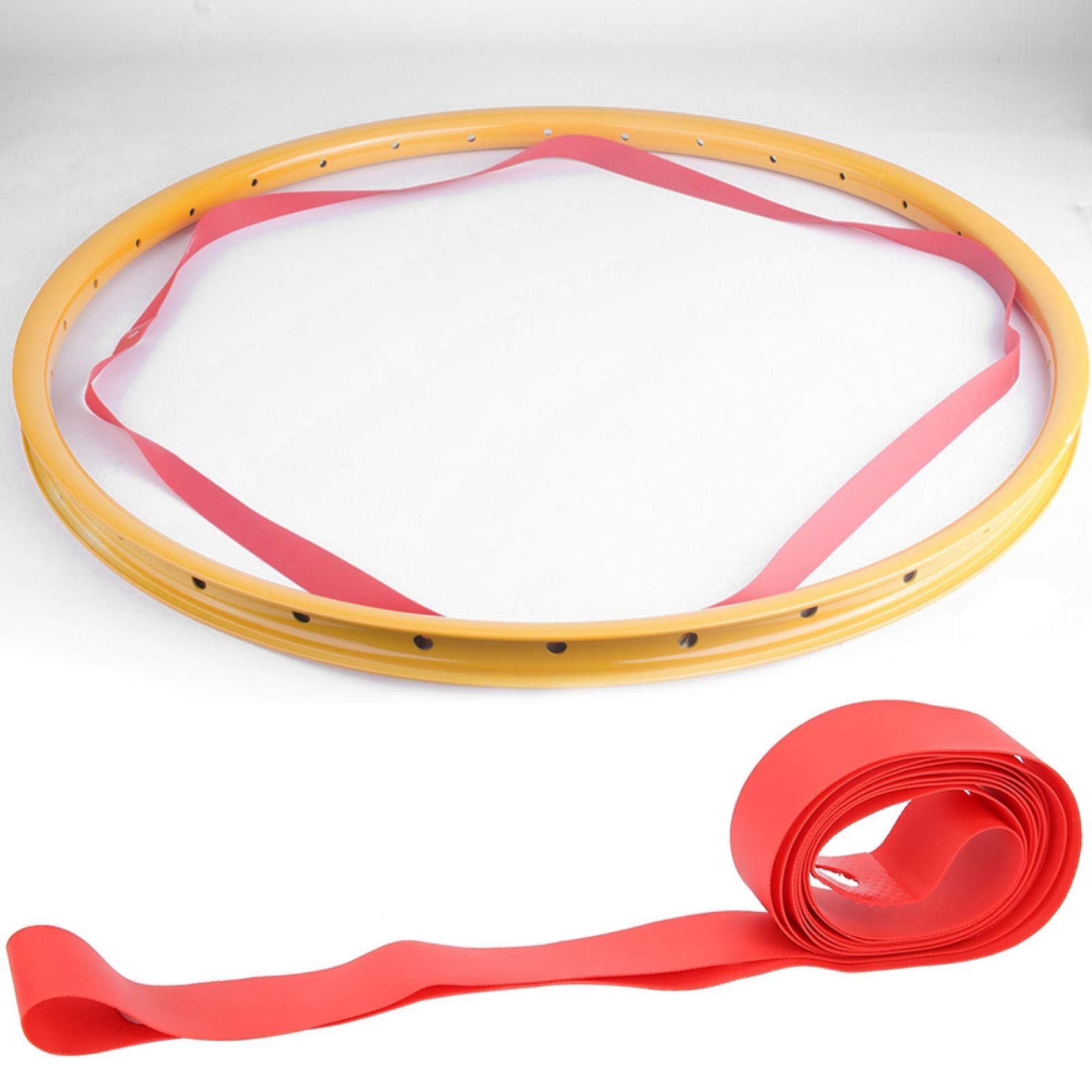 Wosune Bike Rim Tape - Durable Bicycle Tire Liner for Road & Mountain Bikes - Perfect for Preventing Flat Tires & Protecting Inner Tubes (Great for Commuting, Trail Riding & Urban Cycling)