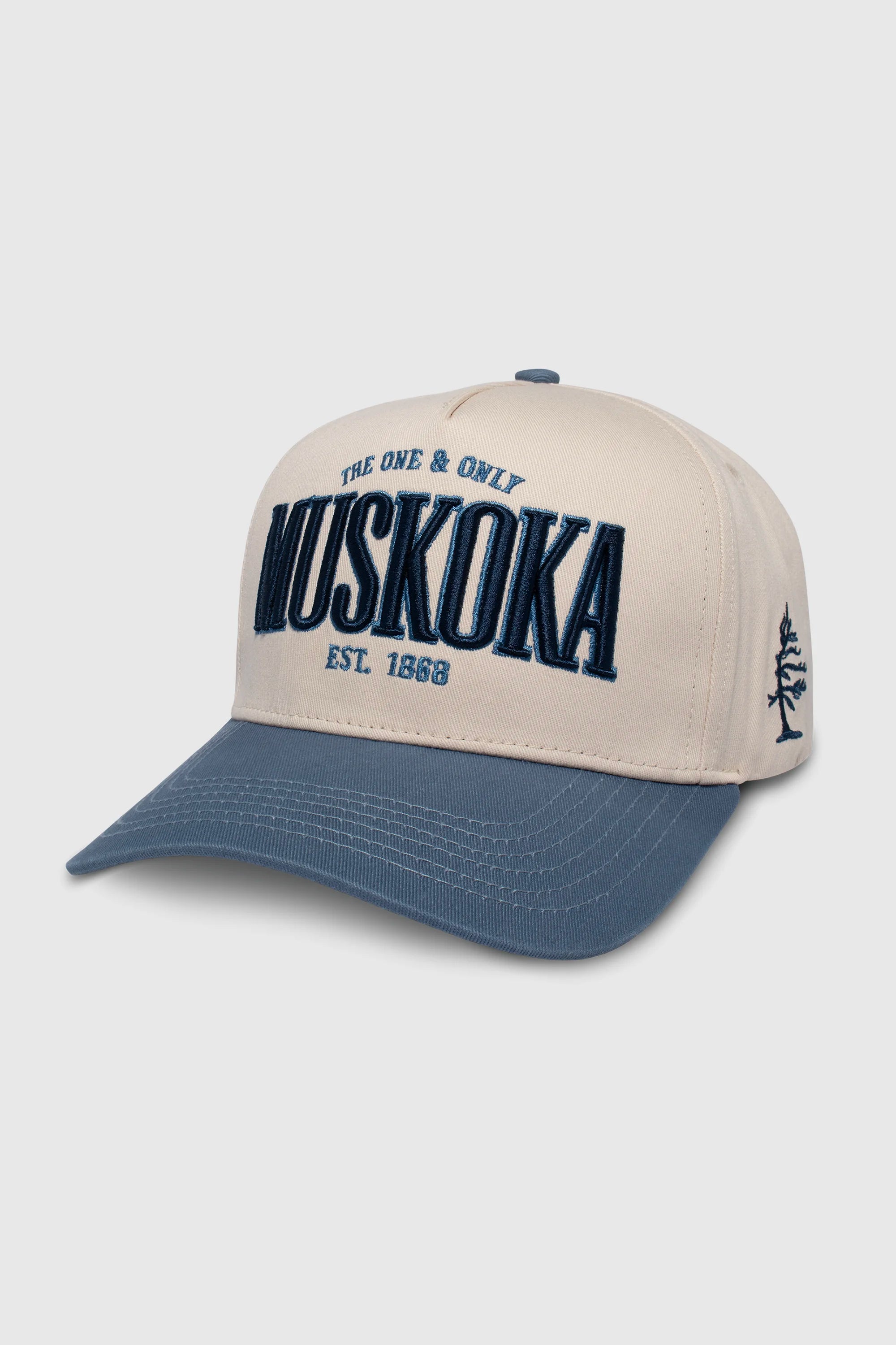 Muskoka Snapback Hat for Men & Women - Adjustable Baseball Cap with Stylish Design - Perfect for Outdoor Activities, Sports, and Casual Wear