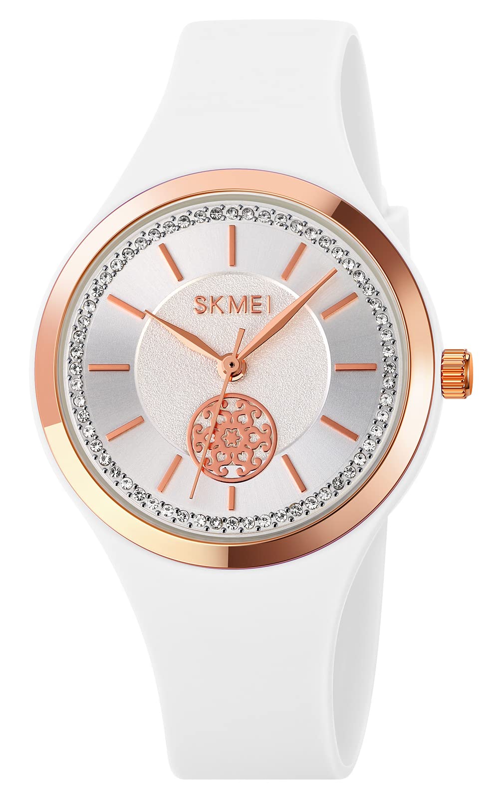 Stylish Women's Sport Watch - Waterproof Silicone Strap Analog Quartz Wristwatch for Running, Gym & Outdoor Activities
