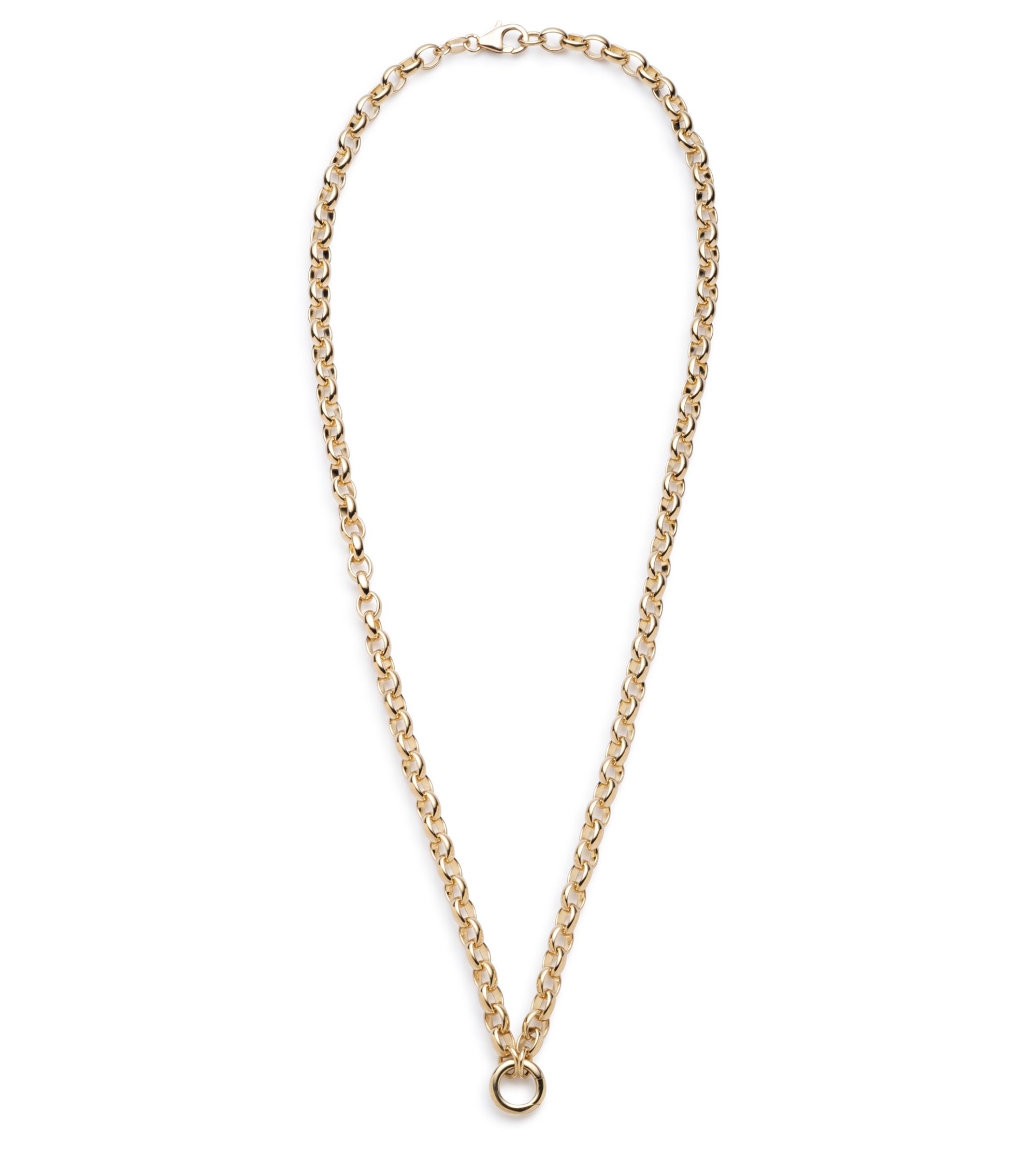 Heavy Duty Belcher Open Chain Necklace with Mini Chubby Annex Link - Perfect for Layering, Boho Jewelry & Everyday Fashion Accessories