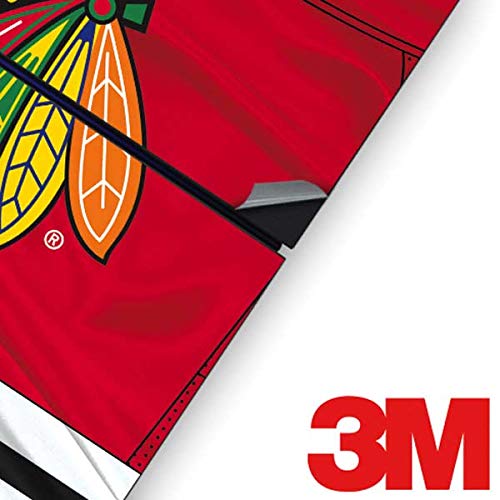 Officially Licensed NHL Blackhawks Red Stripes Gaming Skin Decal for PS4 Console - Protective Vinyl Cover for Playstation 4 - Perfect for Gamers & Sports Fans