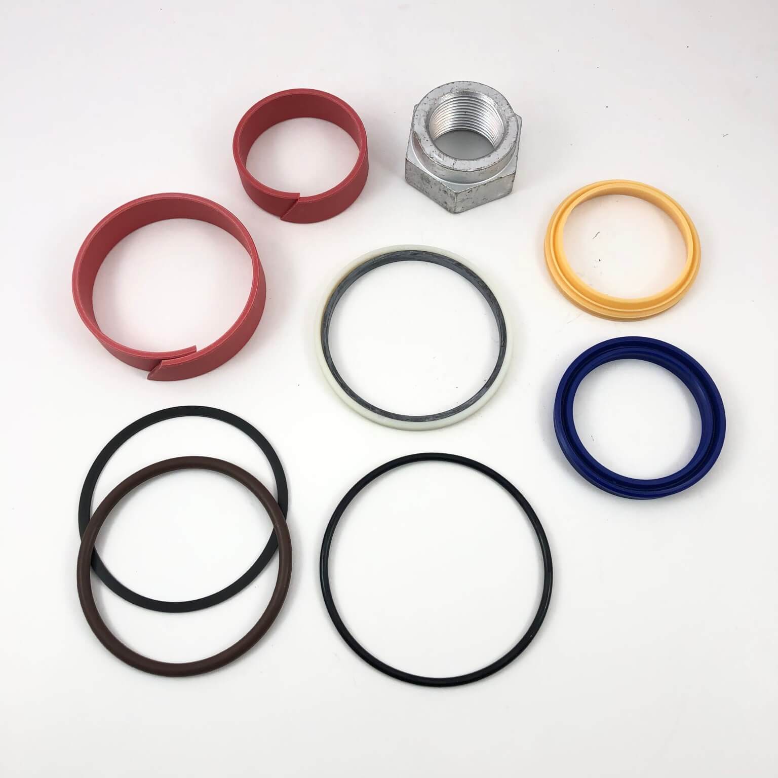 Bobcat E55 Mini Excavator Arm Cylinder Seal Kit Replacement Parts - Compatible with Bobcat E55 Compact Excavator - Perfect for Hydraulic System Repairs and Maintenance