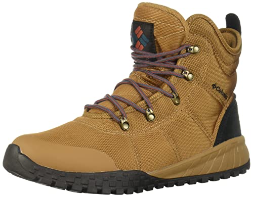 Columbia Men's Fairbanks Omni-Heat Waterproof Hiking Shoes - Lightweight Winter Boots for Outdoor Trekking & Snow Walking