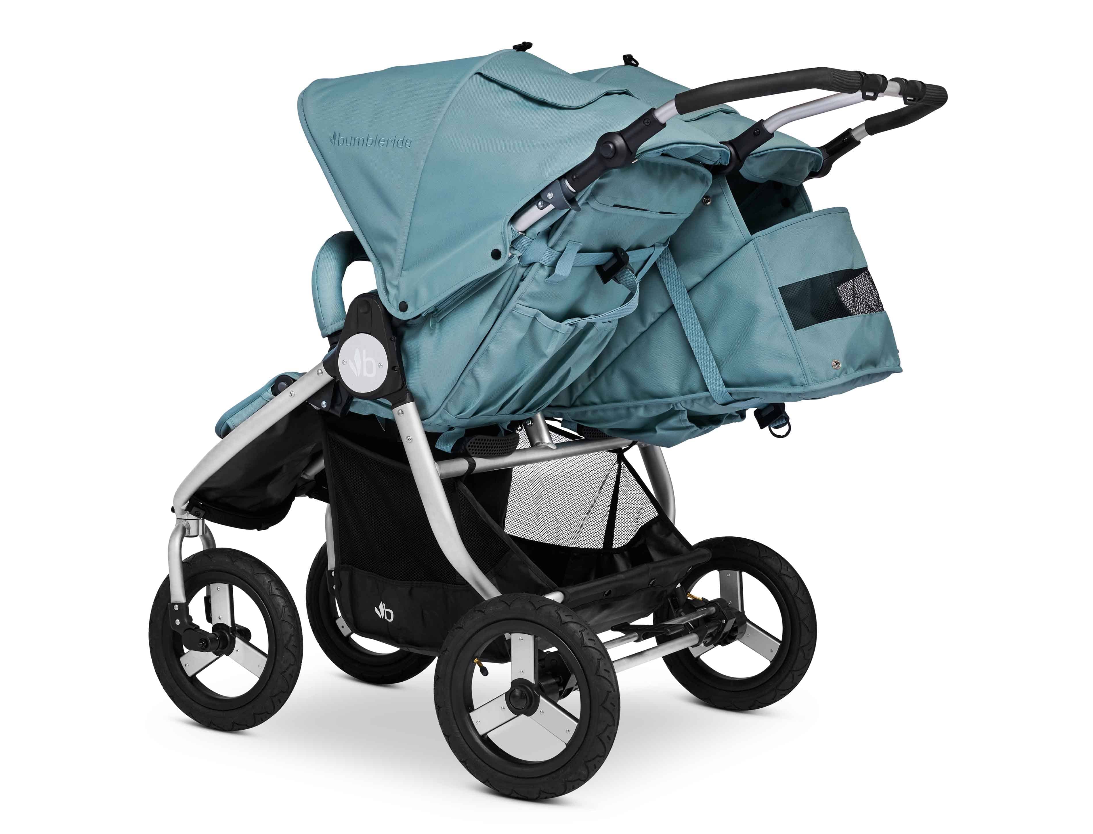 Bumbleride Indie Twin Stroller 2020-2023 | Lightweight Double Jogging Stroller for Twins & Toddlers | Perfect for Outdoor Walks, Running & Travel