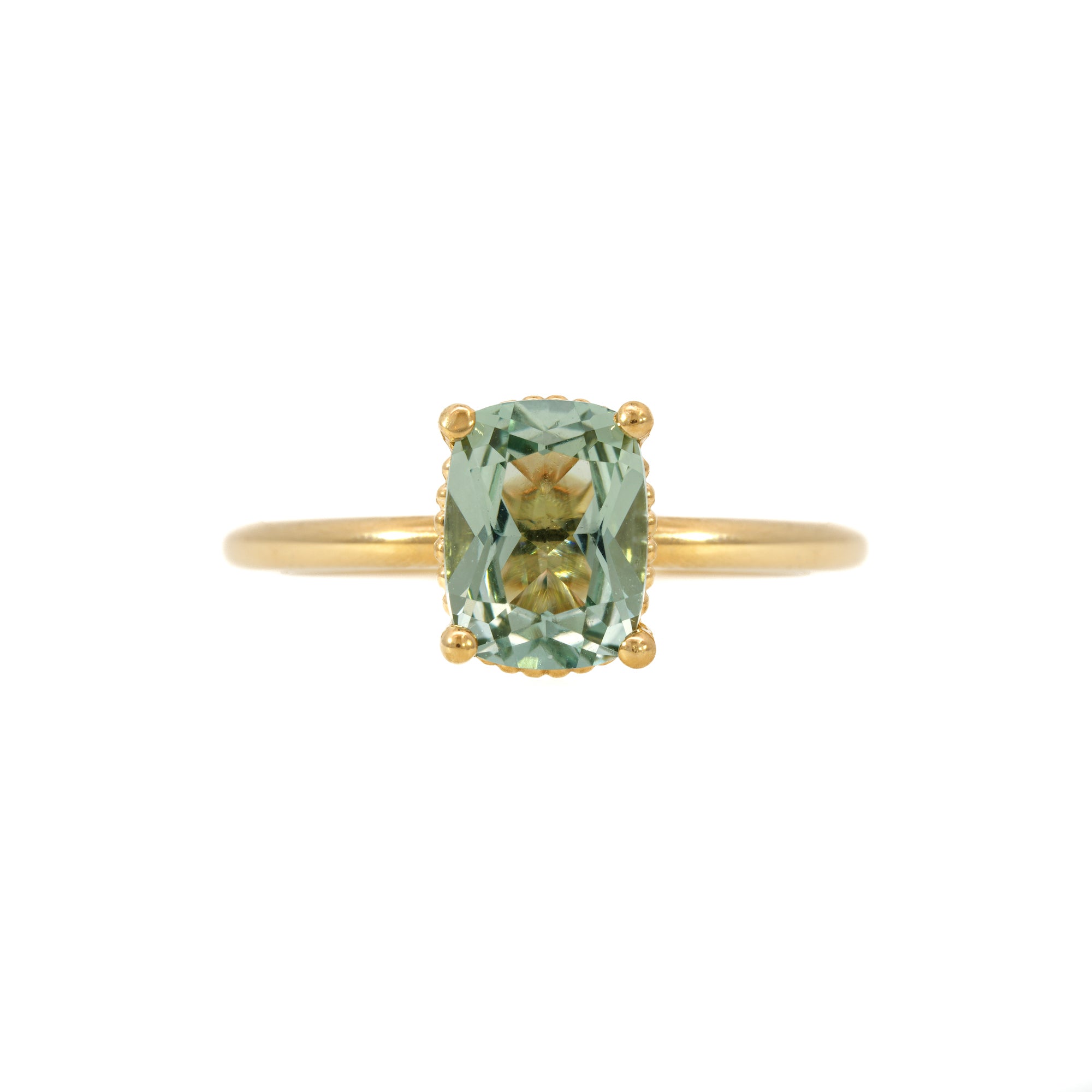 Daphne Solitaire Ring - Elegant 14K Gold Minimalist Engagement Ring for Women | Perfect for Proposals, Weddings & Anniversaries