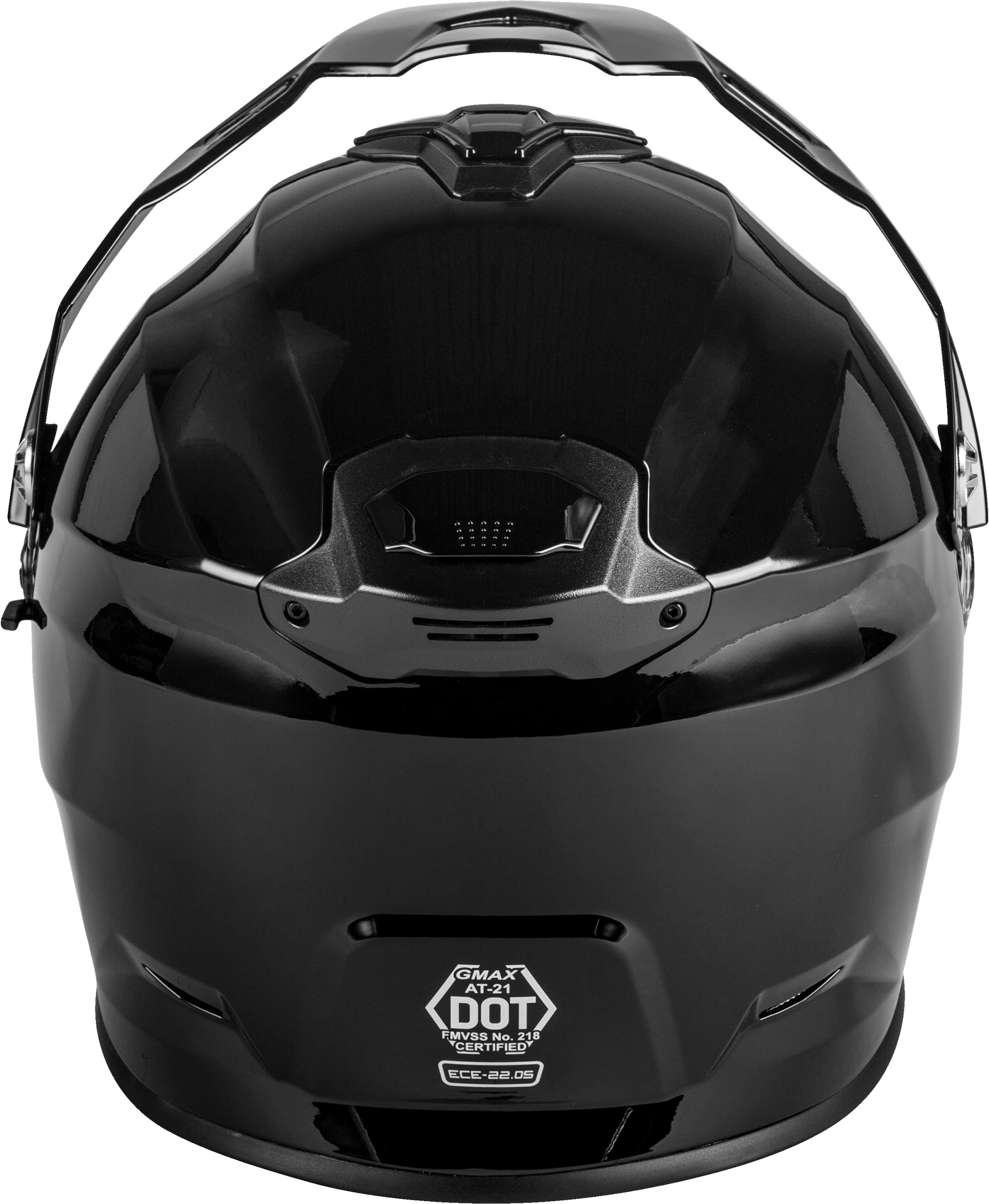GMAX AT-21 Adventure Street Motorcycle Helmet for Adults - DOT Certified Full Face Helmet with Sun Visor & Ventilation for Urban Commuting & Long Distance Riding