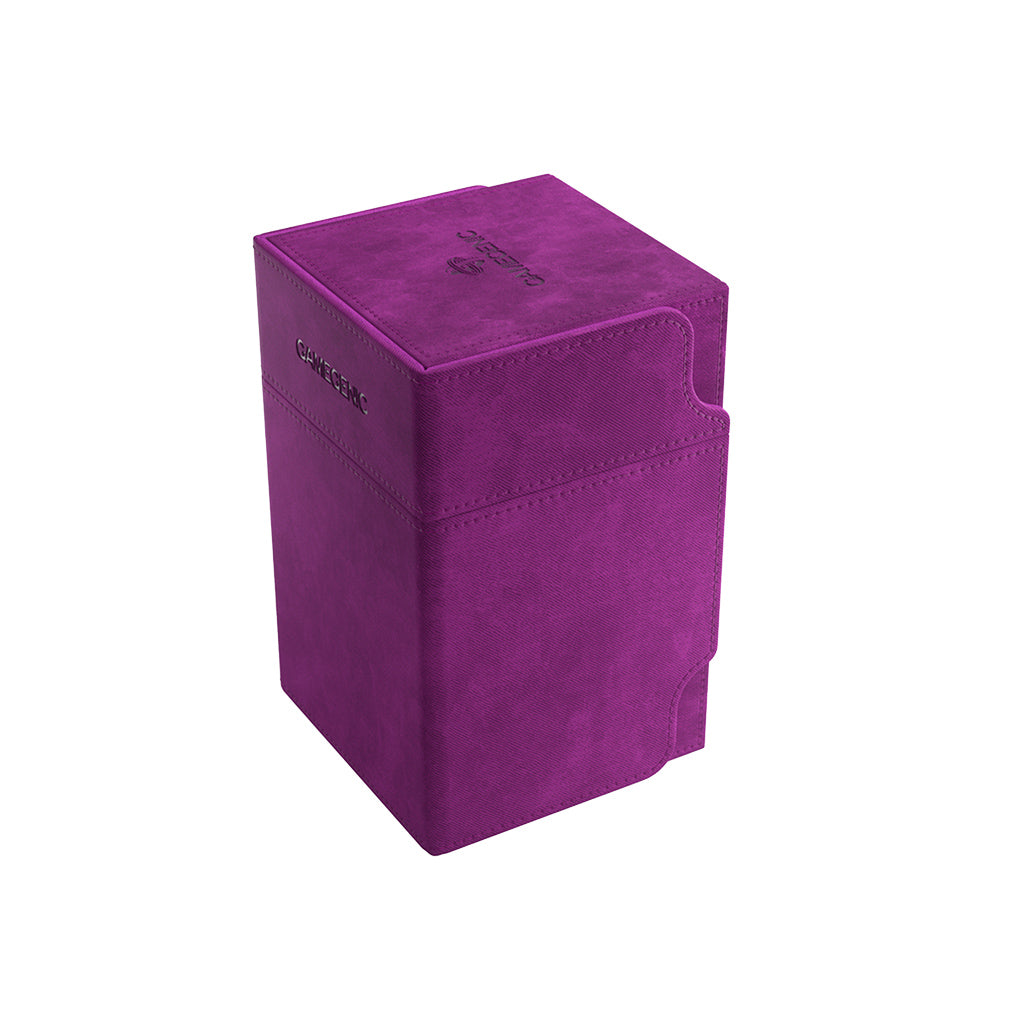 Watchtower 100+ XL Purple - Premium Large Size Watch Box for Men & Women - Perfect for Watch Collectors, Travel & Jewelry Storage