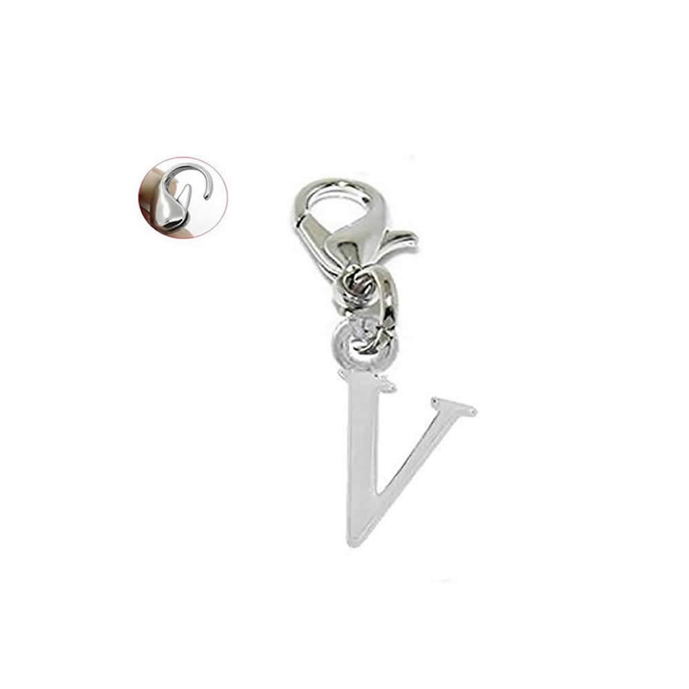 Sexy Sparkles Dangling Letter Charms - Clip-On Pendants for Bracelets & Necklaces | Perfect for DIY Jewelry, Gifts, and Everyday Fashion Accessories