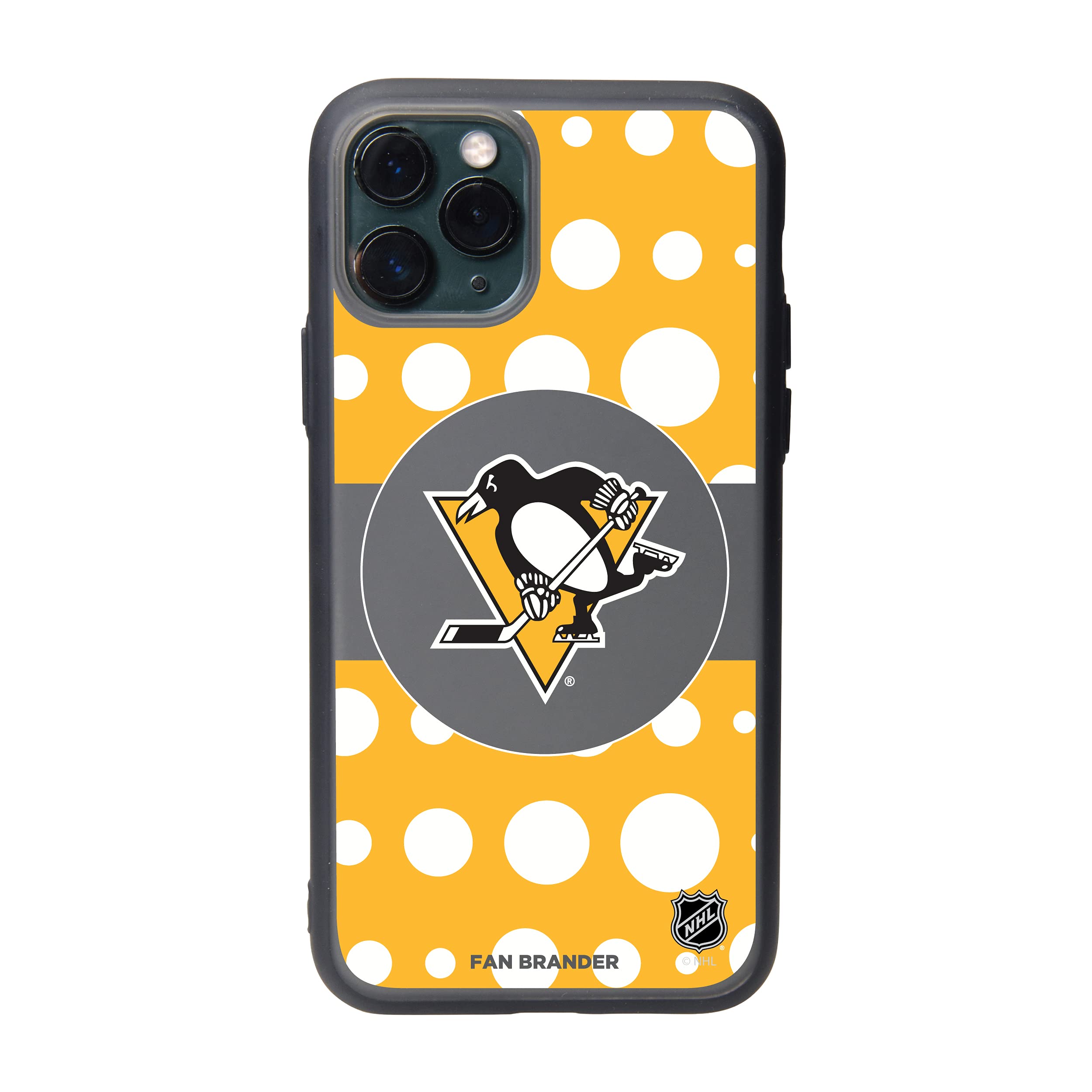 NHL Phone Case with Polka Dots Design - Officially Licensed Fan Accessories for iPhone & Samsung - Perfect for Game Days & Sports Enthusiasts