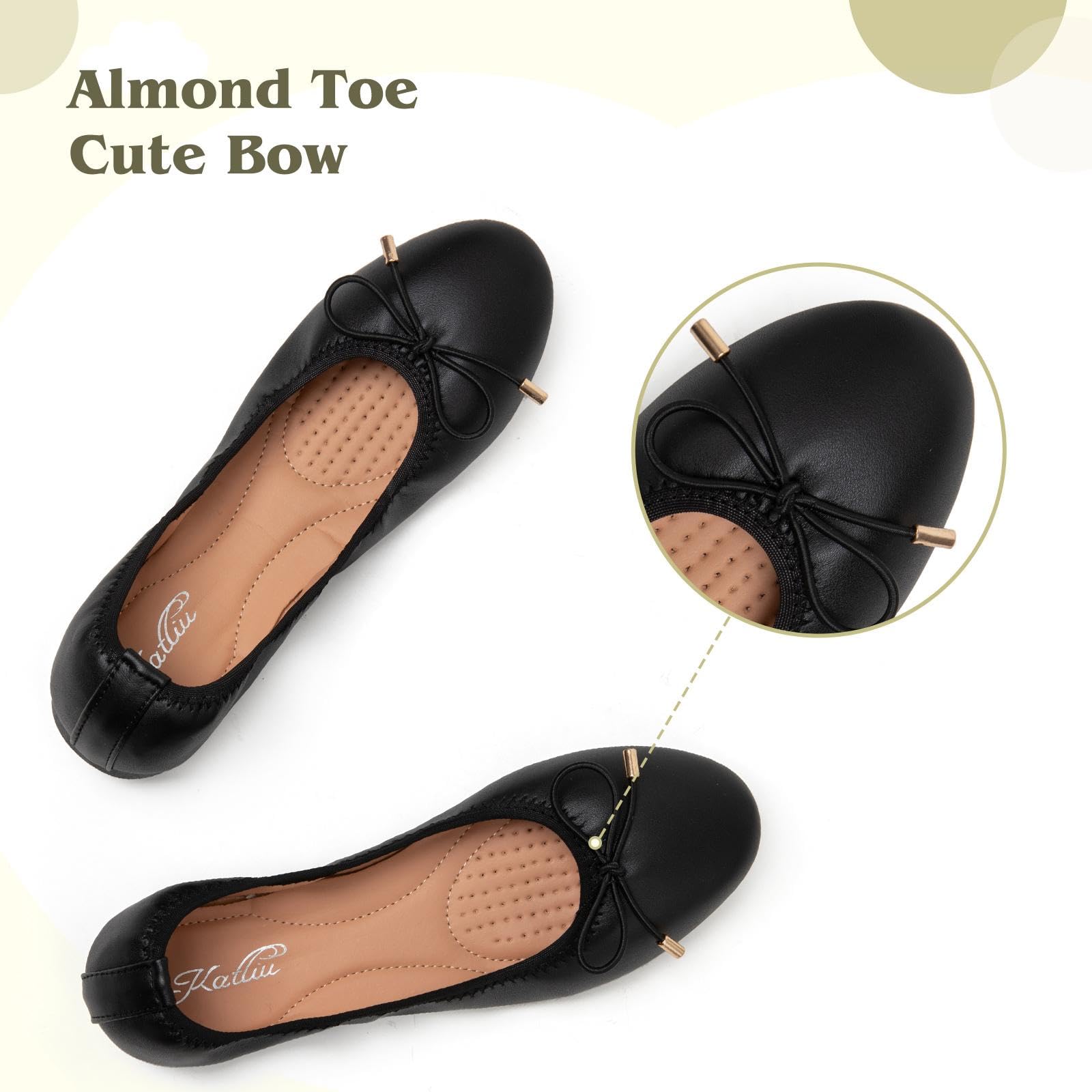 Women's Slip On Ballet Flats - Comfortable Casual Walking Shoes for Work, Travel & Everyday Wear