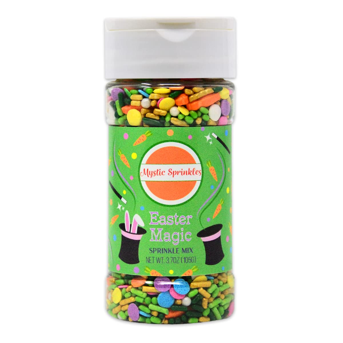 Easter Magic Sprinkle Mix 3.7oz - Mystic Sprinkles Easter Sprinkles for Baking & Decorating - Perfect for Cupcakes, Cookies, Cakes & Easter Party Treats