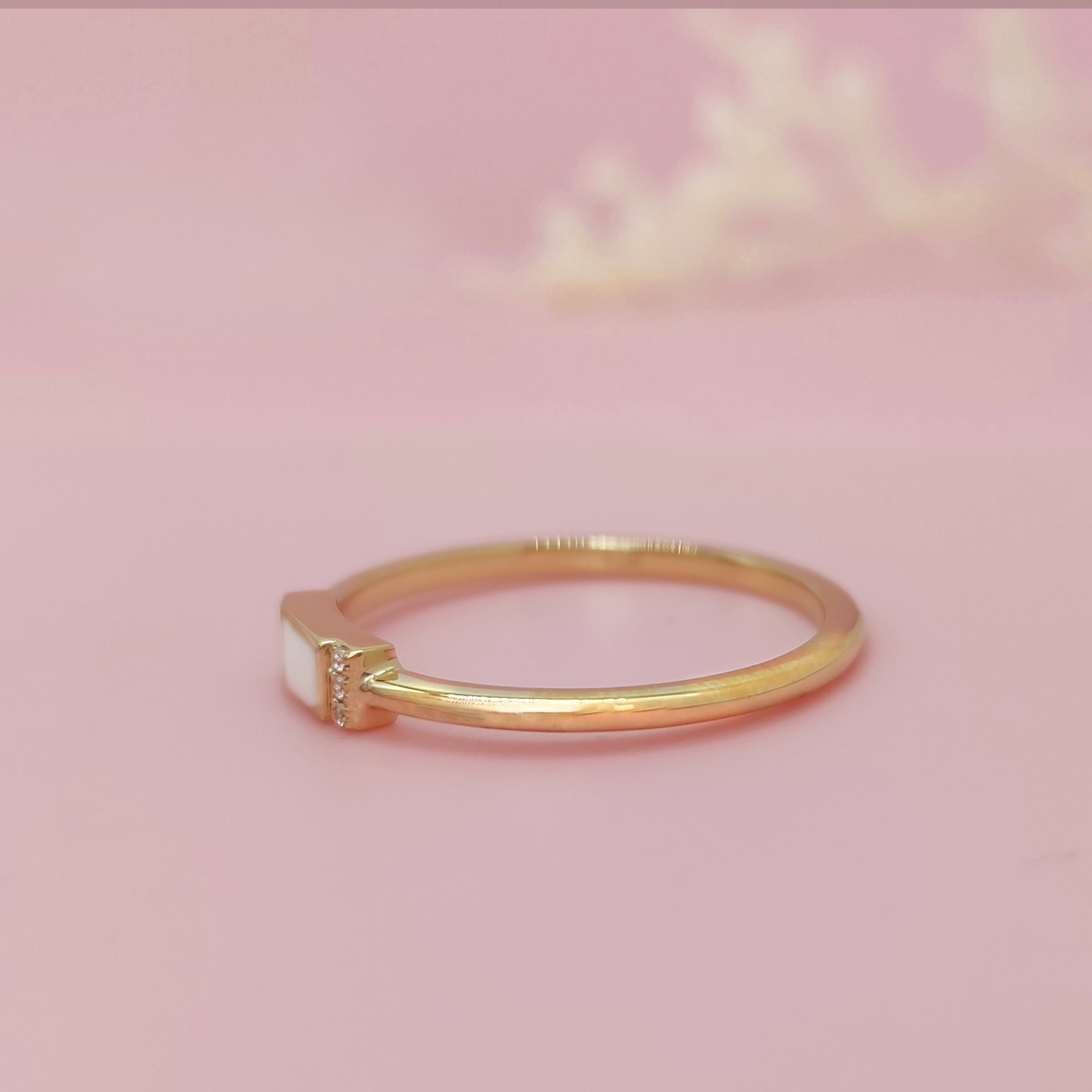 Eternal Bond Solid Gold Breastmilk Ring - Handmade Keepsake Jewelry for Moms - Perfect for Mother's Day, Baby Shower Gifts & Memorial Jewelry