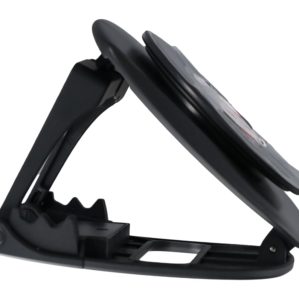 Vctitil 360° Rotatable Car Phone Holder - Durable Black Dashboard Mount for iPhone & Android - Horizontal & Vertical Adjustable Car Accessories for Safe Driving & Navigation