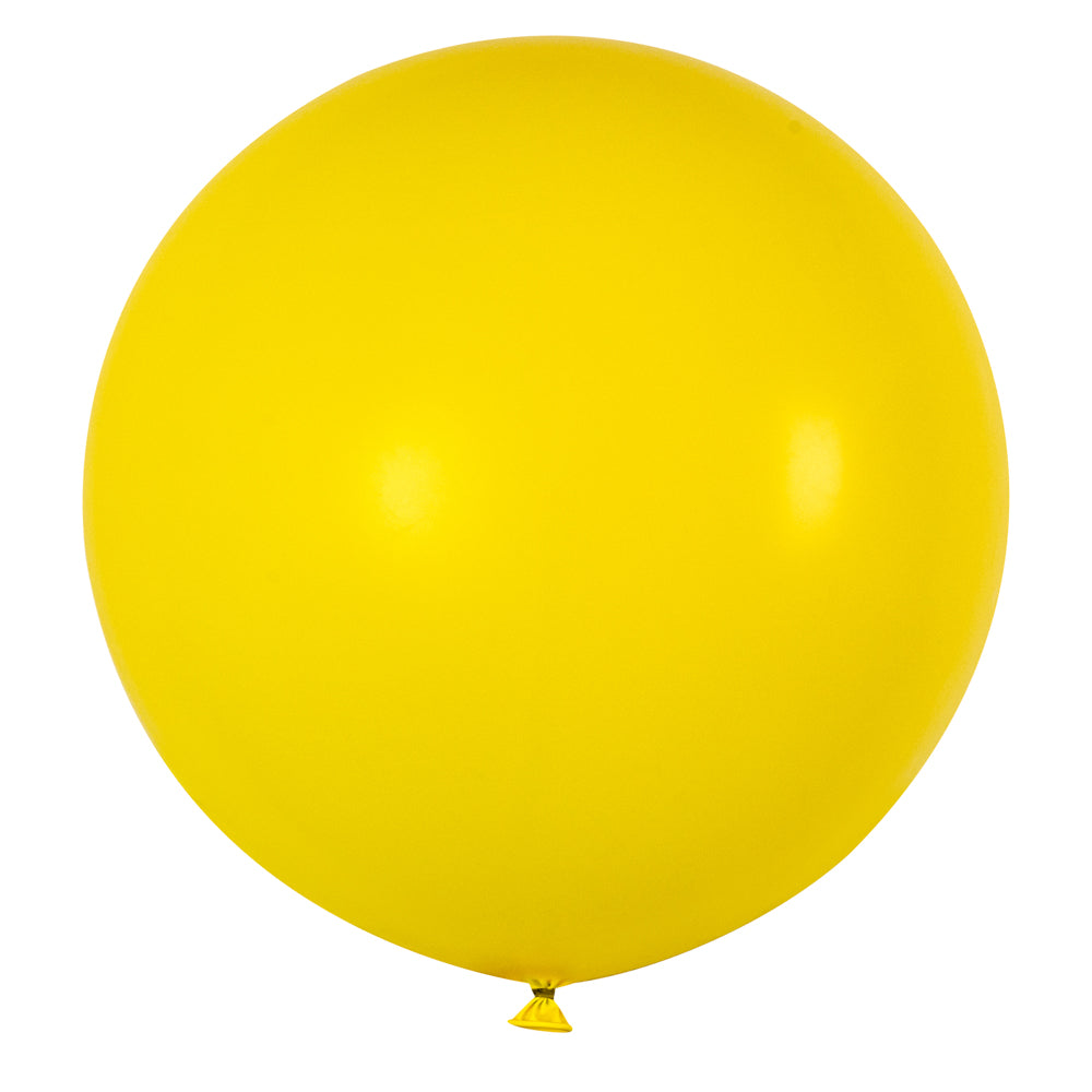 Balloonify Yellow Latex Balloons - 36 Inch, Pack of 10 | Perfect for Birthday Parties, Baby Showers & Decorations