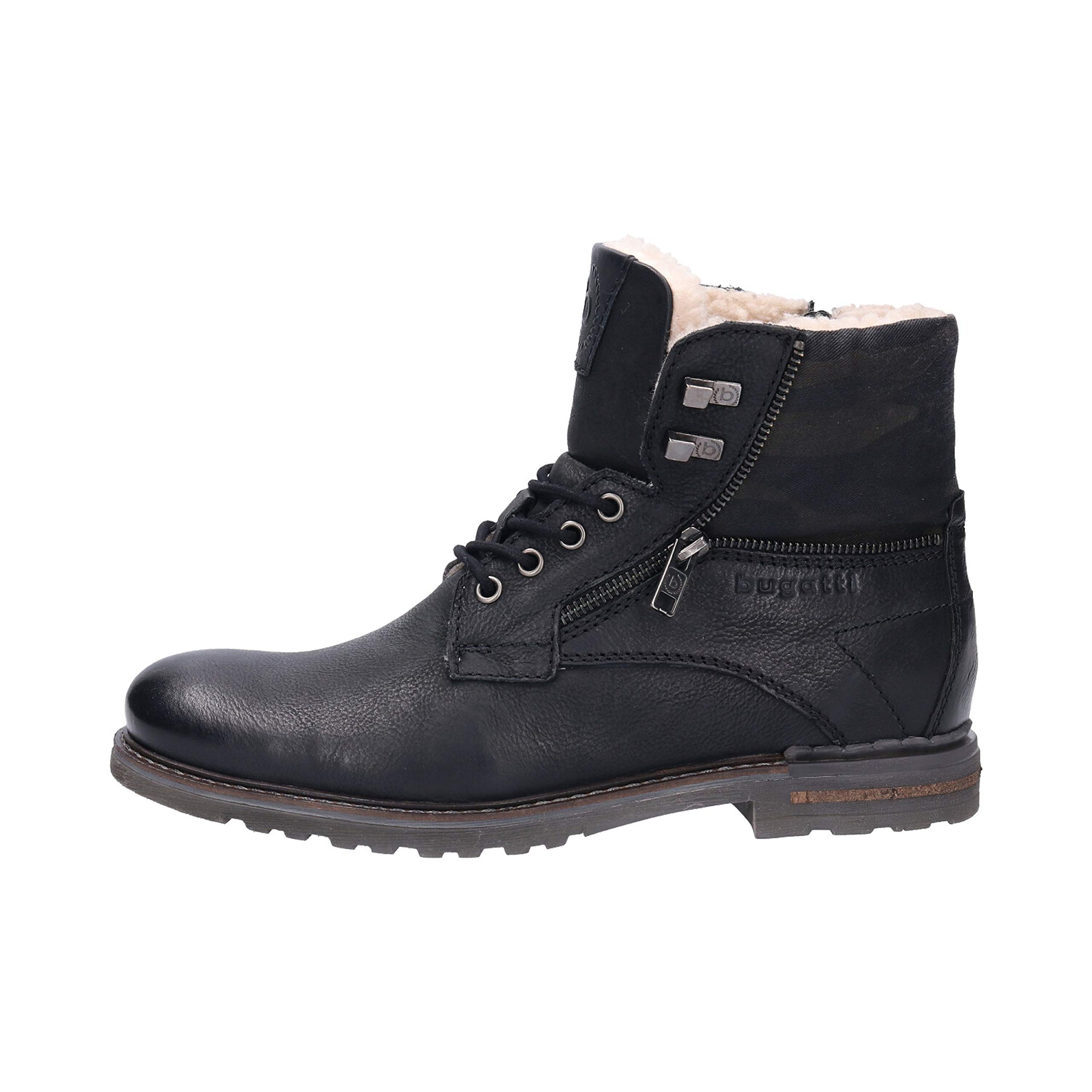 Bugatti Men's Fashion Bootie Boots - Stylish & Comfortable Ankle Boots for Casual Wear, Work & Outdoor Activities