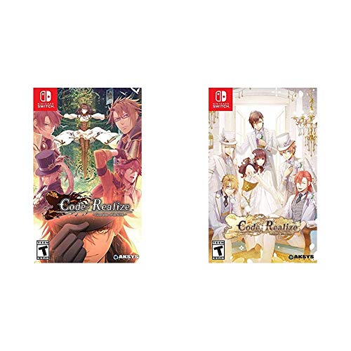 Code: Realize Guardian of Rebirth & Future Blessings - Nintendo Switch Games Bundle | Visual Novel Adventure for Anime Fans & Otaku Gamers | Perfect for Home Entertainment & Gift Giving