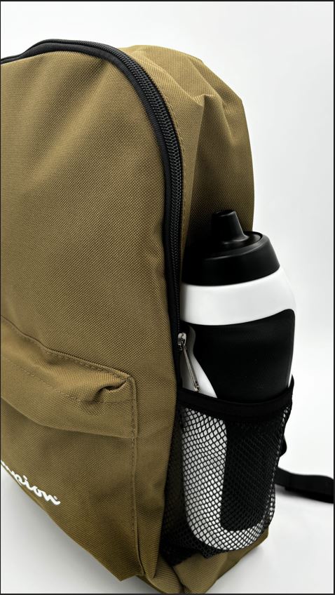 Champion Medium Surplus Green Backpack - Durable School & Travel Backpack for Men & Women | Perfect for Hiking, Gym & Everyday Use