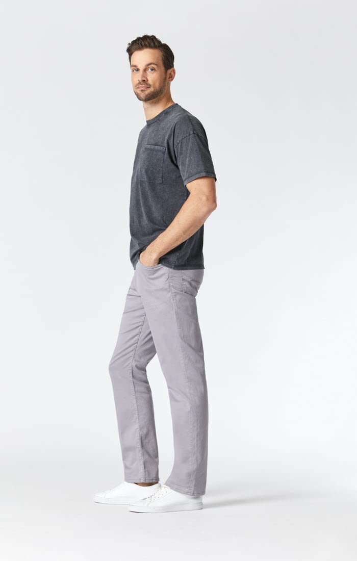 Mavi Matt Classic Men's Straight Leg Pants - Mid-Rise Relaxed Fit Work Pants for Men | Comfortable Office Wear & Casual Everyday Pants for Business & Leisure