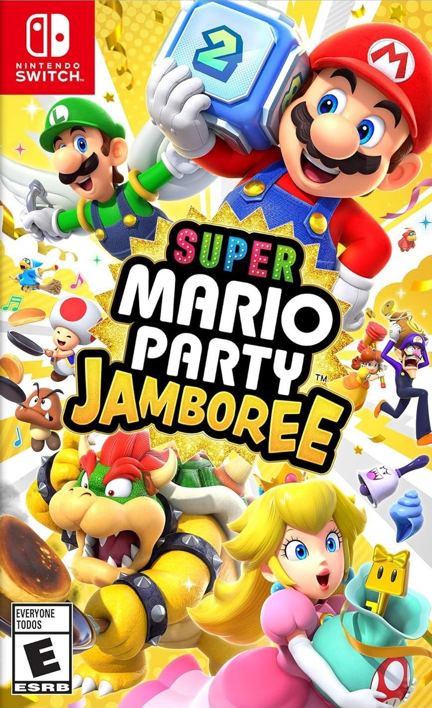 Super Mario Party Jamboree - Nintendo Switch Game | Multiplayer Family Fun Board Game for Kids & Adults | Perfect for Game Nights & Parties