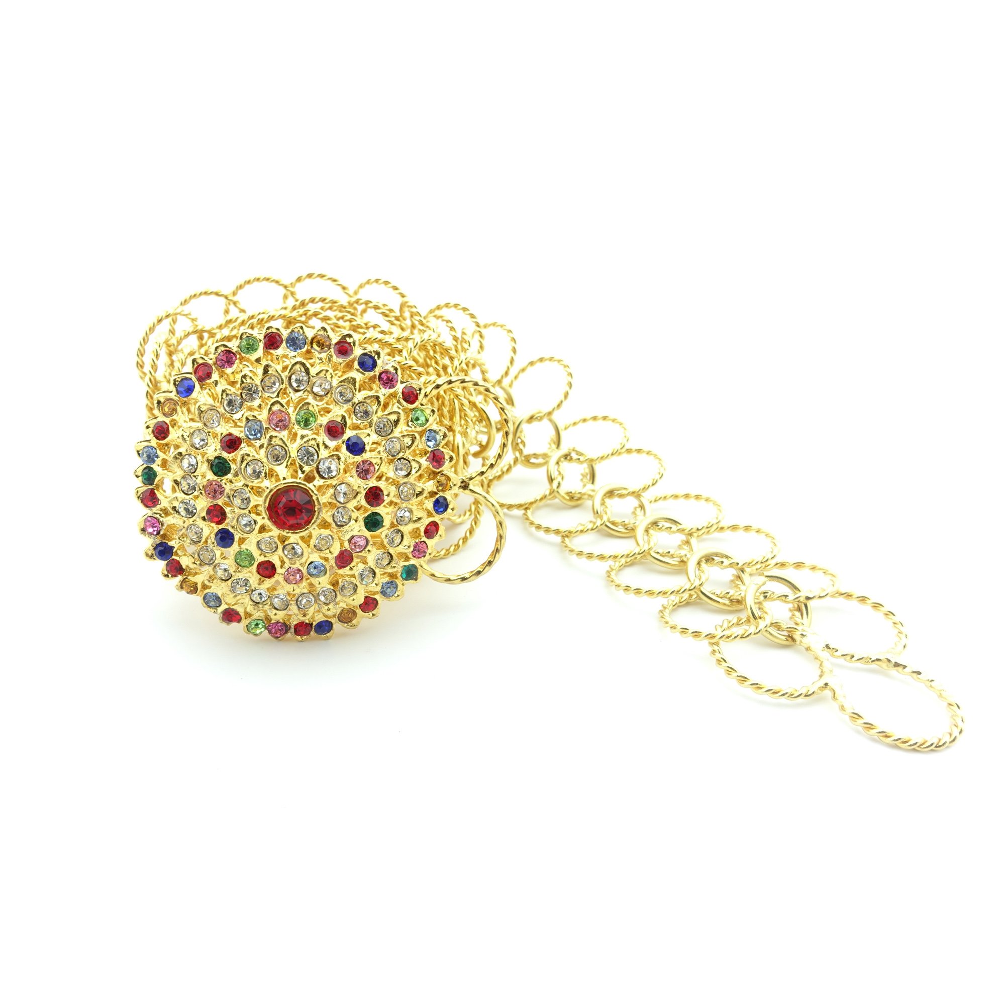 Thai Gold Plated Crystal Belt 26